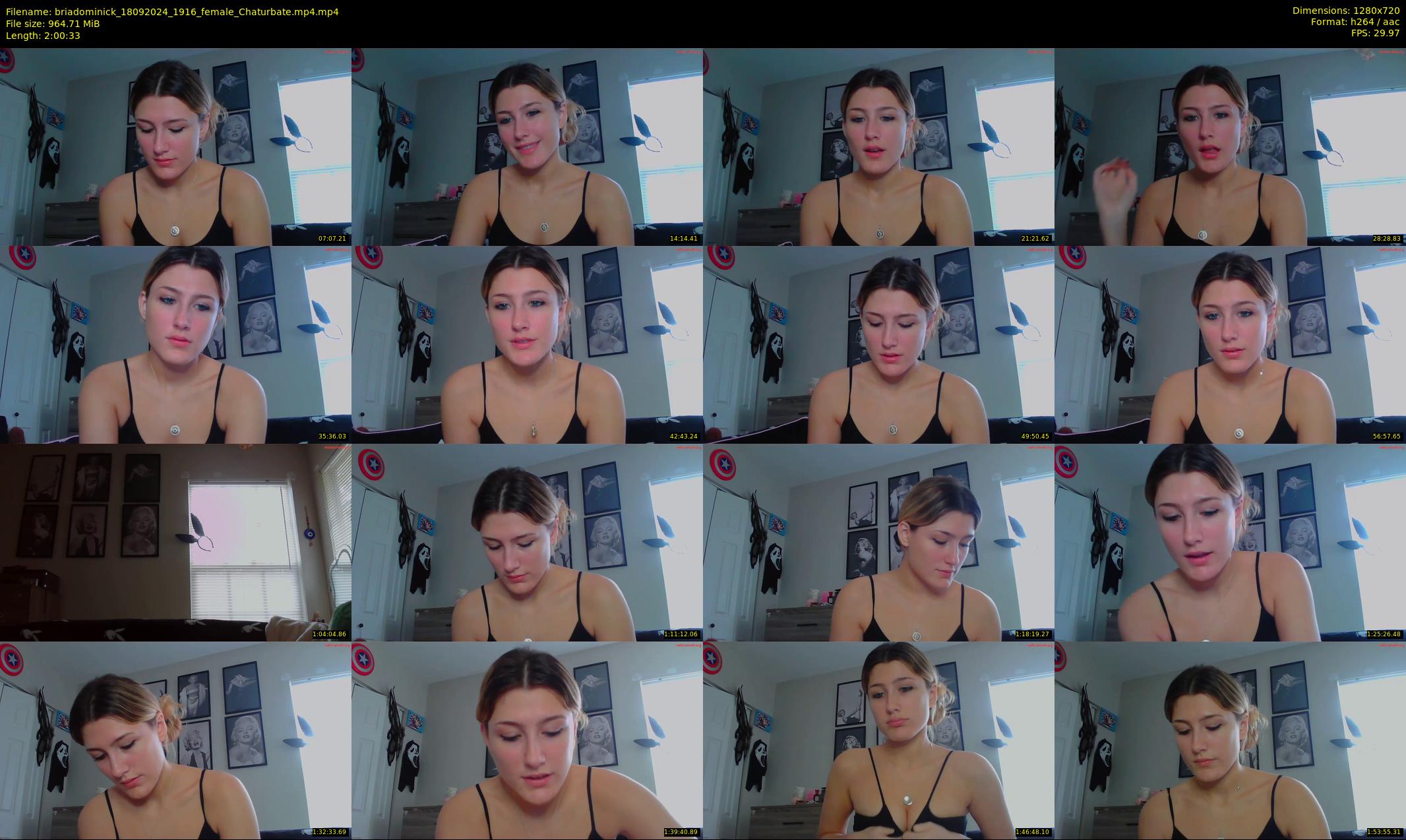 briadominick — 121 minute Chaturbate couple cam show recording, 720p, Sep 18, 2024