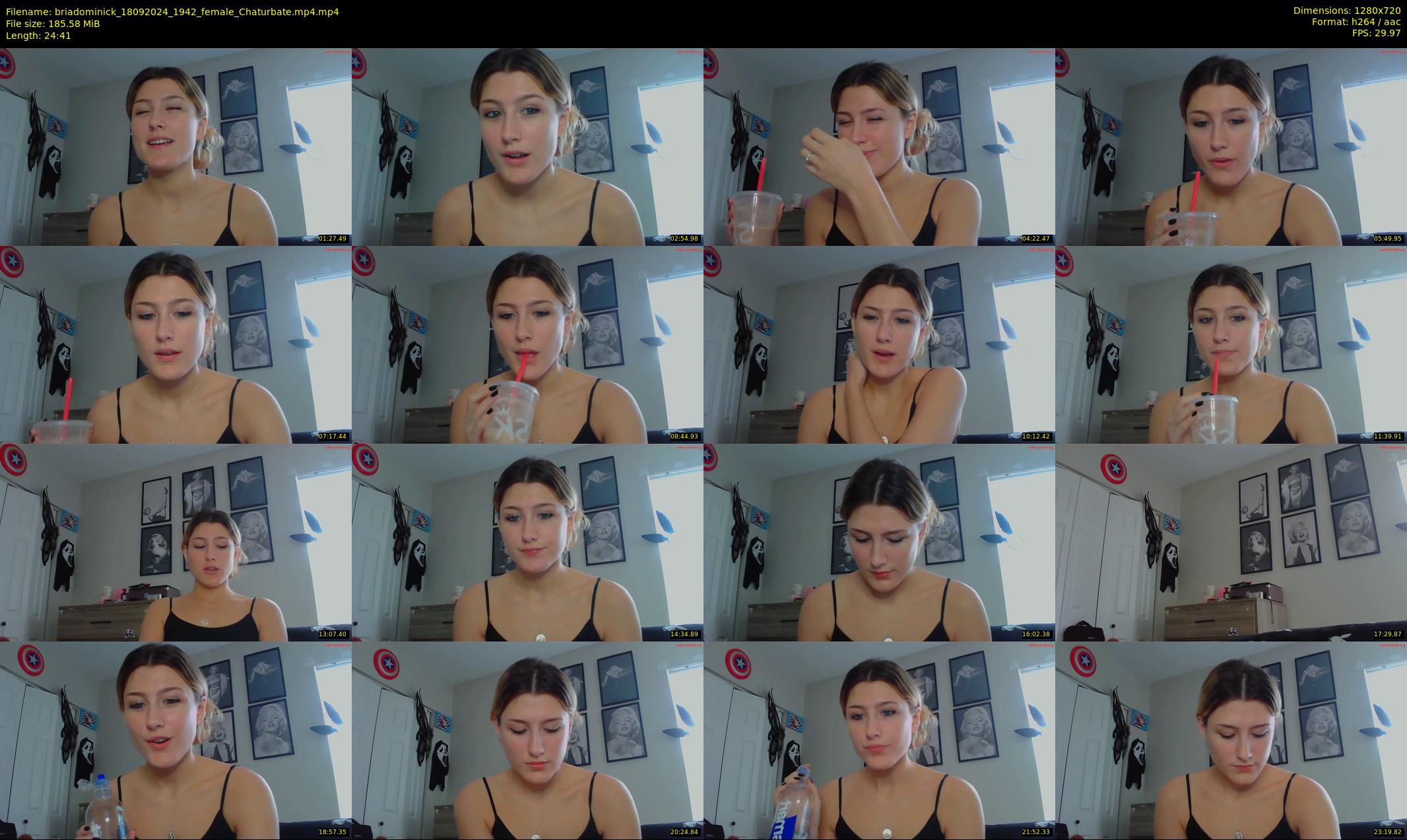 briadominick — 25 minute Chaturbate couple cam show recording, 720p, Sep 18, 2024