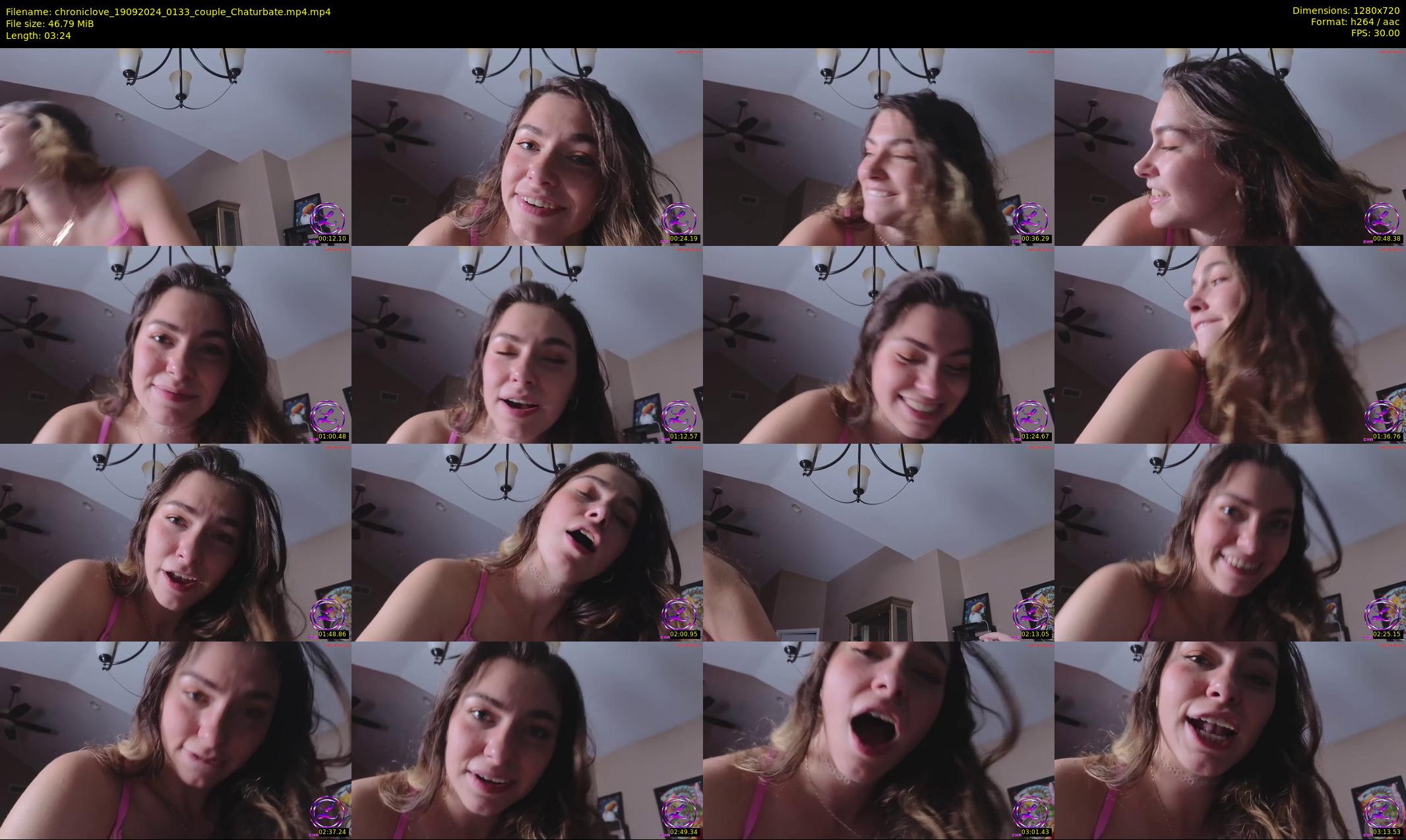 chroniclove — 4 minute Chaturbate female cam show recording, 720p, Sep 19, 2024
