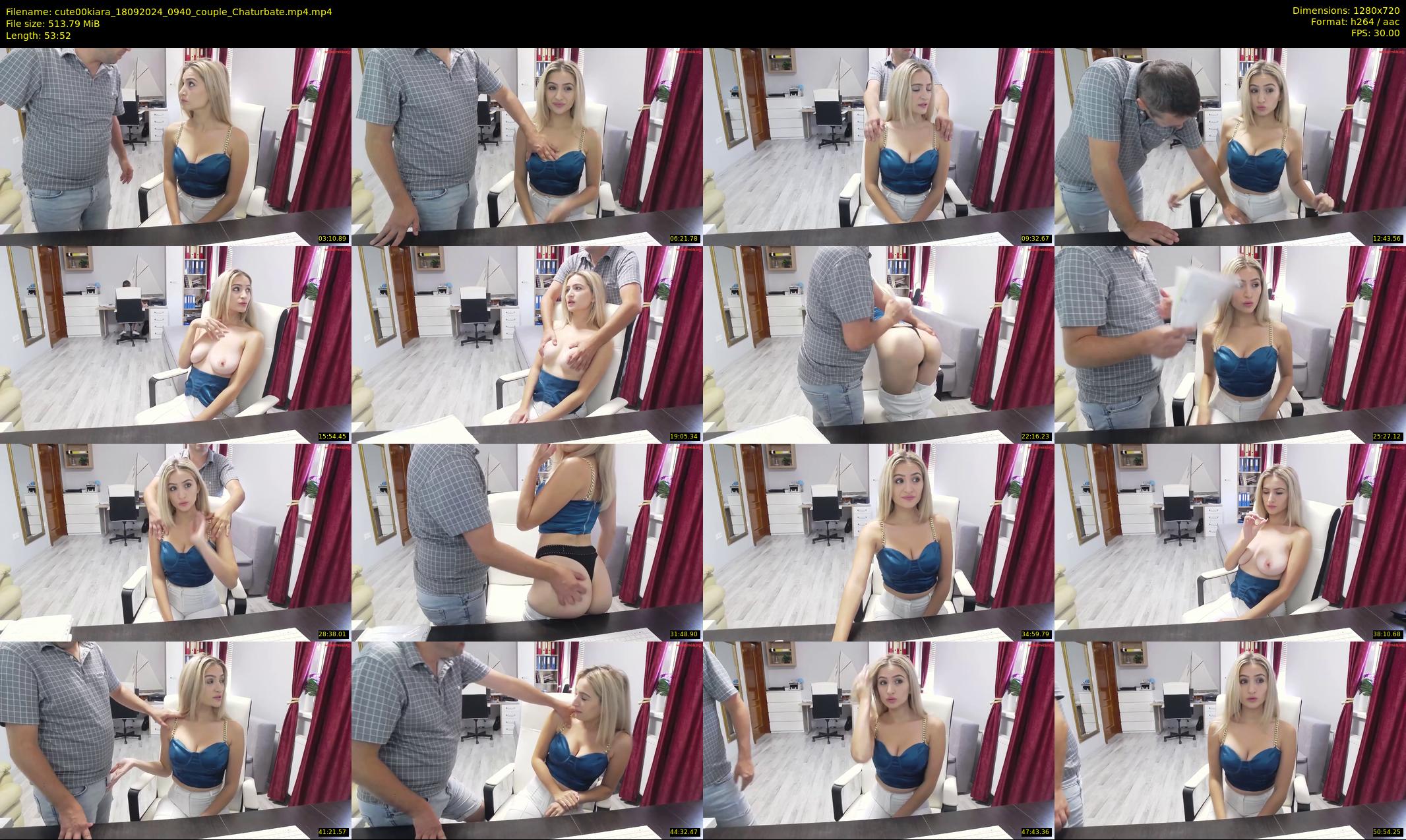 cute00kiara — 54 minute Chaturbate female cam show recording, 720p, Sep 18, 2024