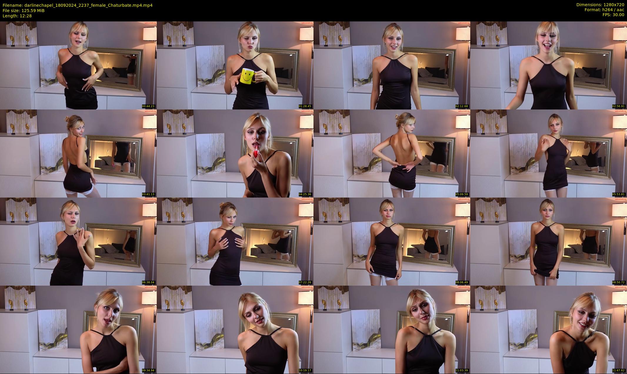 darlinechapel — 13 minute Chaturbate female cam show recording, 720p, Sep 18, 2024
