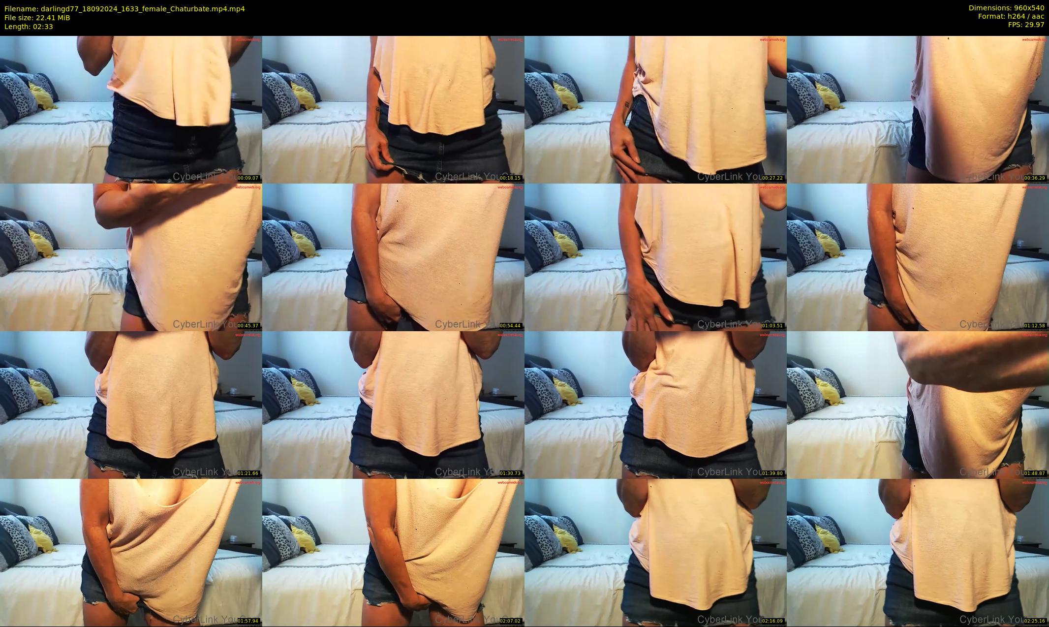 darlingd77 — 3 minute Chaturbate female cam show recording, 480p, Sep 18, 2024