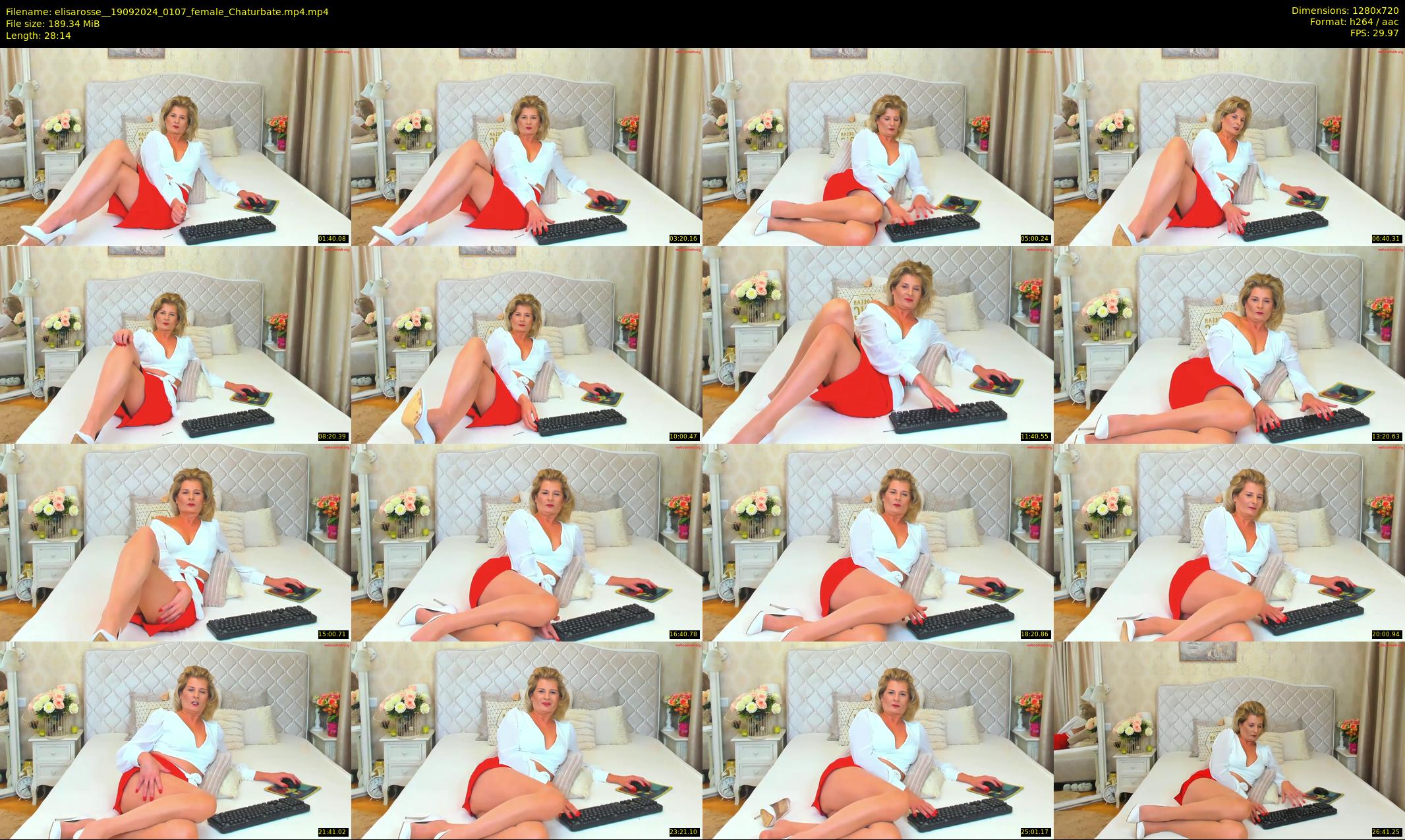 elisarosse_ — 29 minute Chaturbate female cam show recording, 720p, Sep 19, 2024