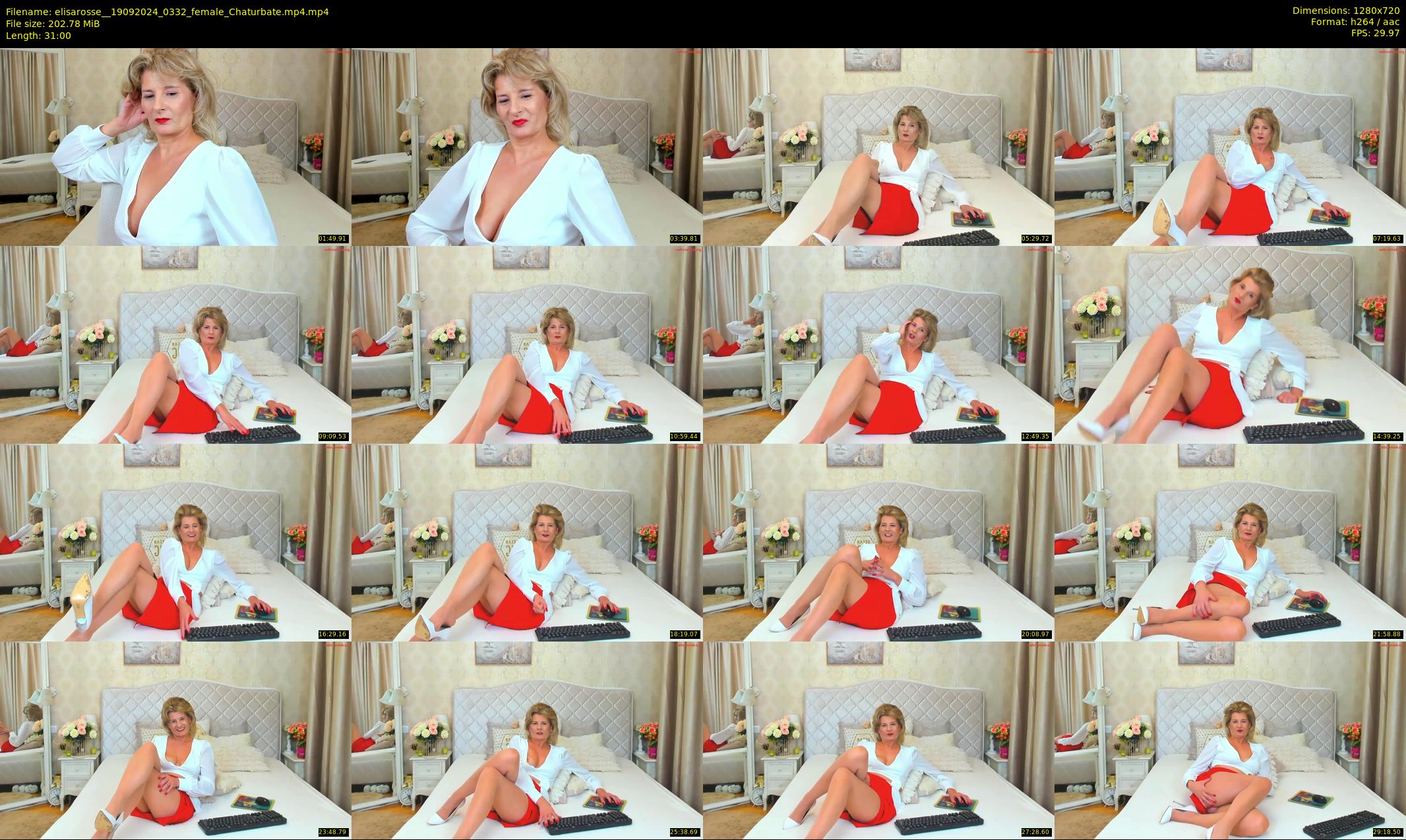elisarosse_ — 31 minute Chaturbate female cam show recording, 720p, Sep 19, 2024