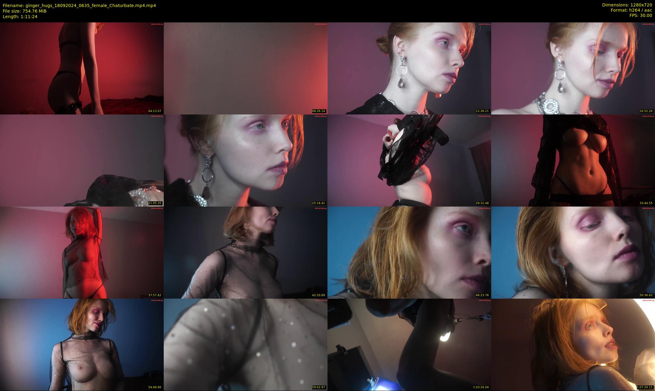 ginger_hugs — 72 minute Chaturbate female cam show recording, 720p, Sep 18, 2024