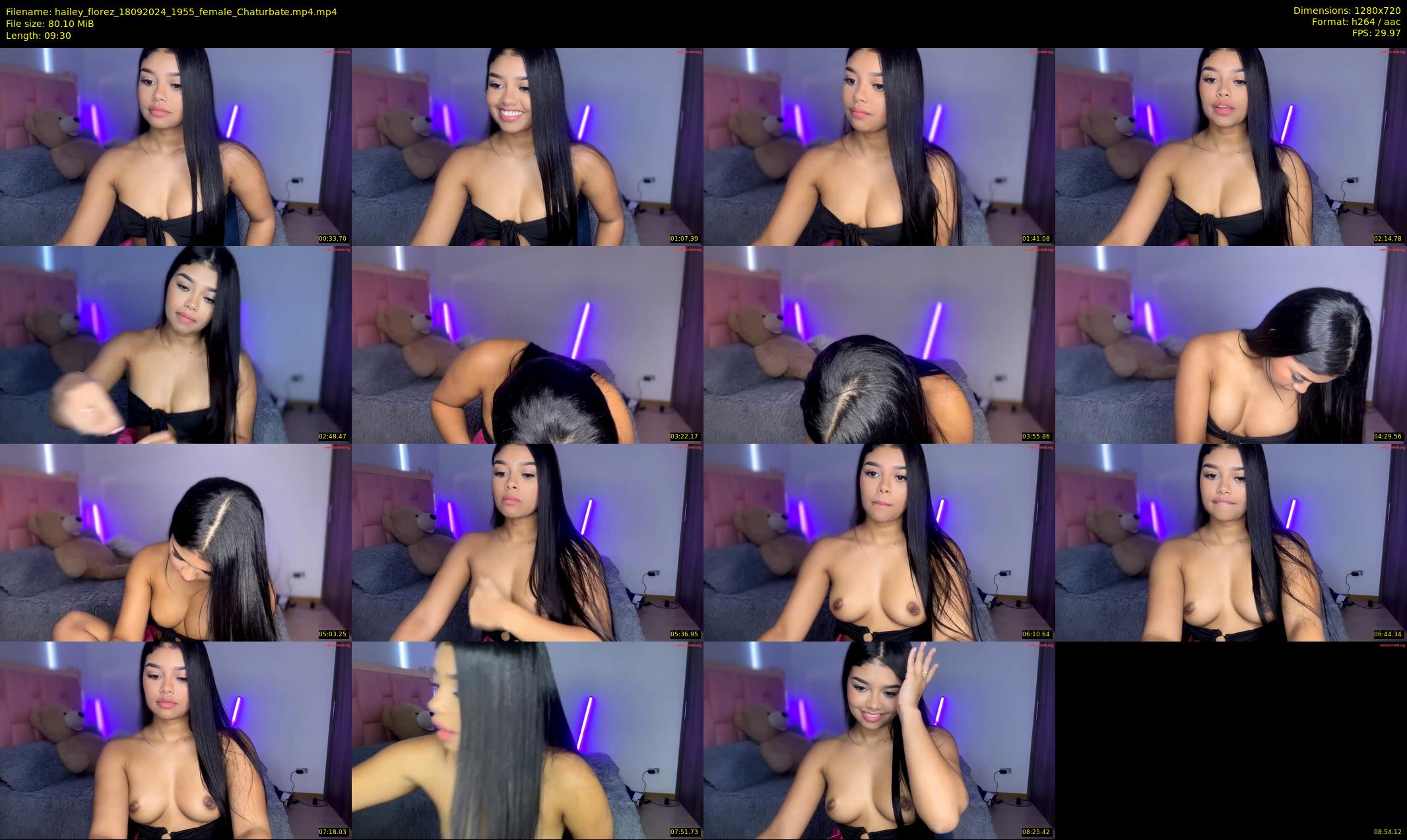 hailey_florez — 10 minute Chaturbate female cam show recording, 720p, Sep 18, 2024