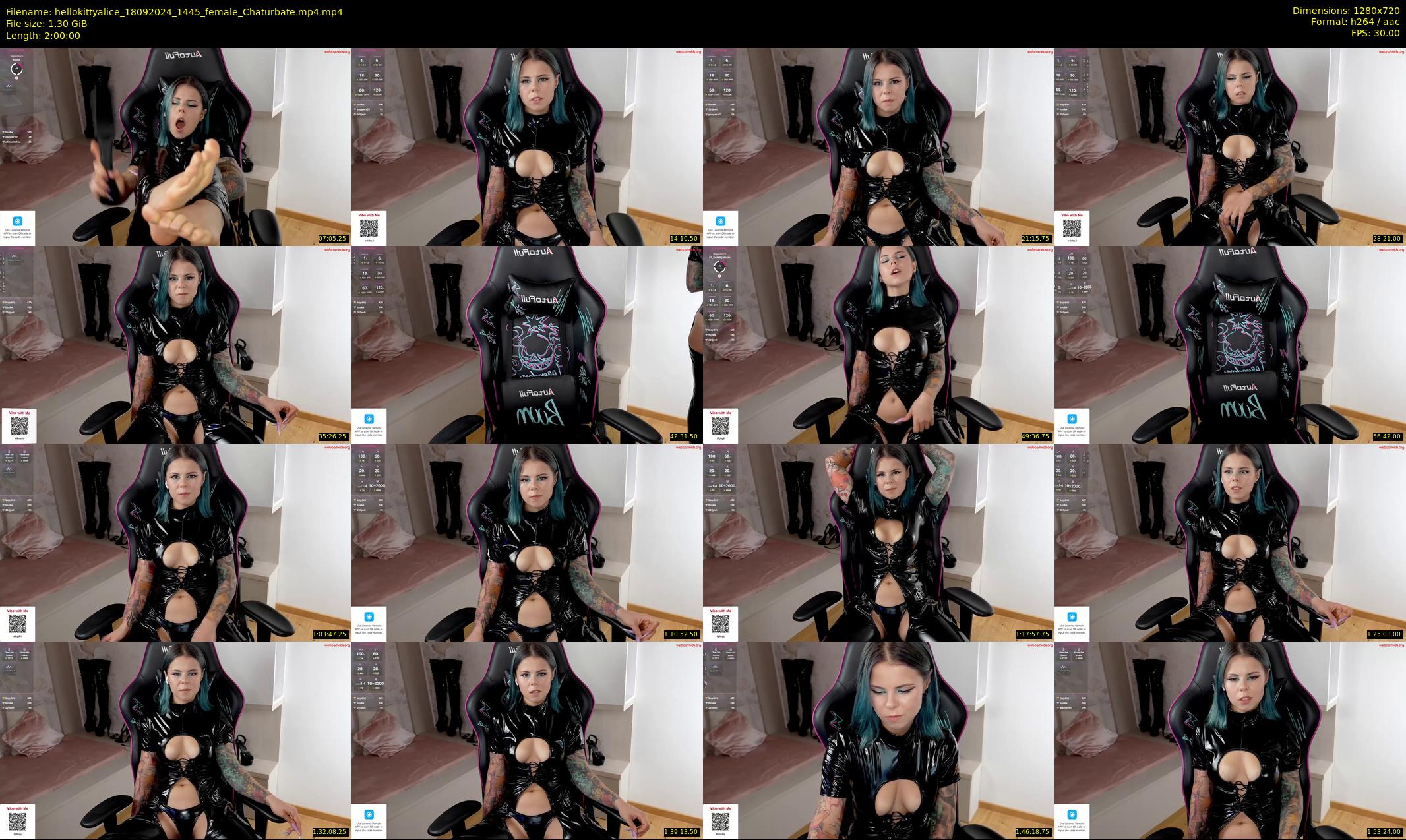 hellokittyalice — 120 minute Chaturbate female cam show recording, 720p, Sep 18, 2024