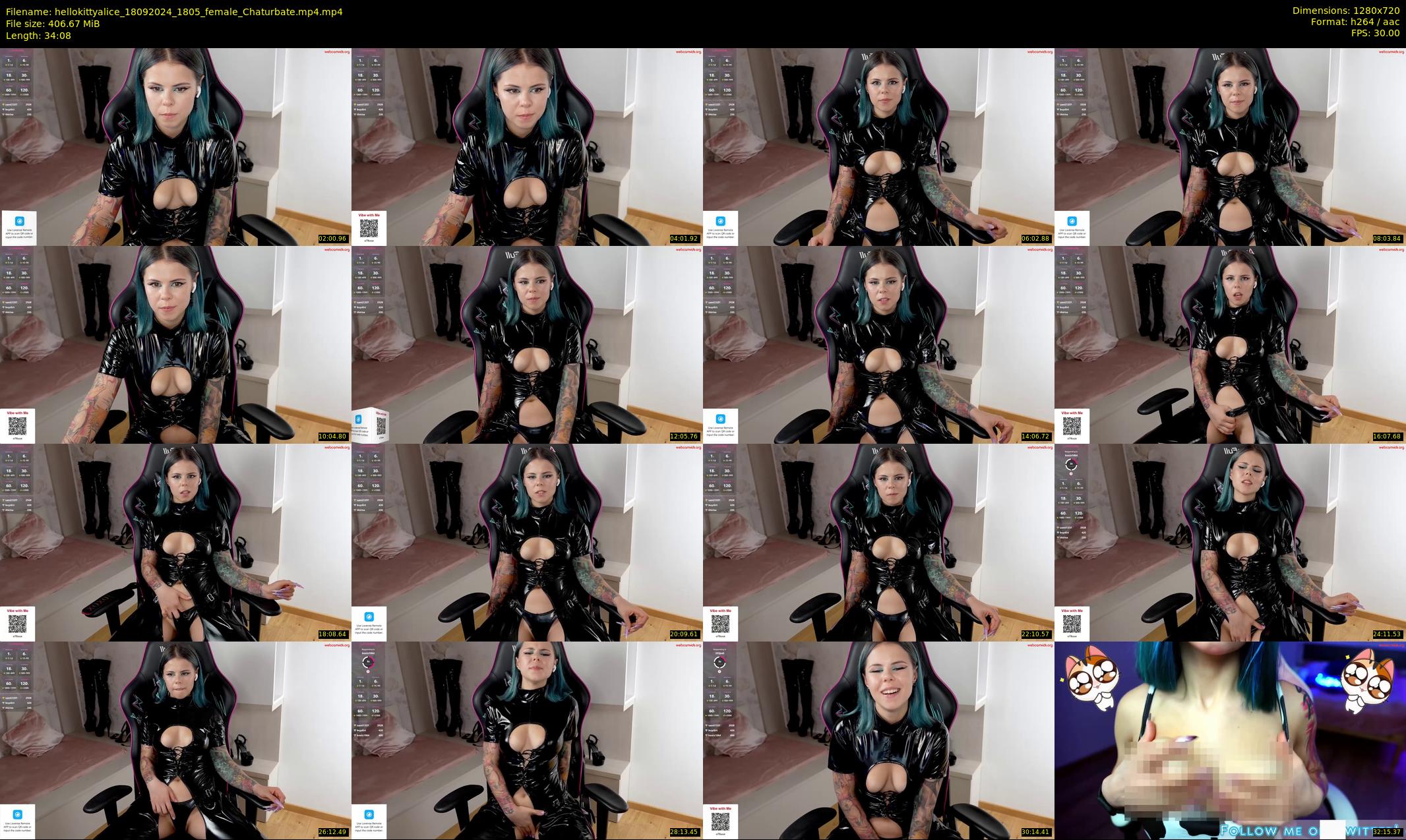 hellokittyalice — 35 minute Chaturbate female cam show recording, 720p, Sep 18, 2024