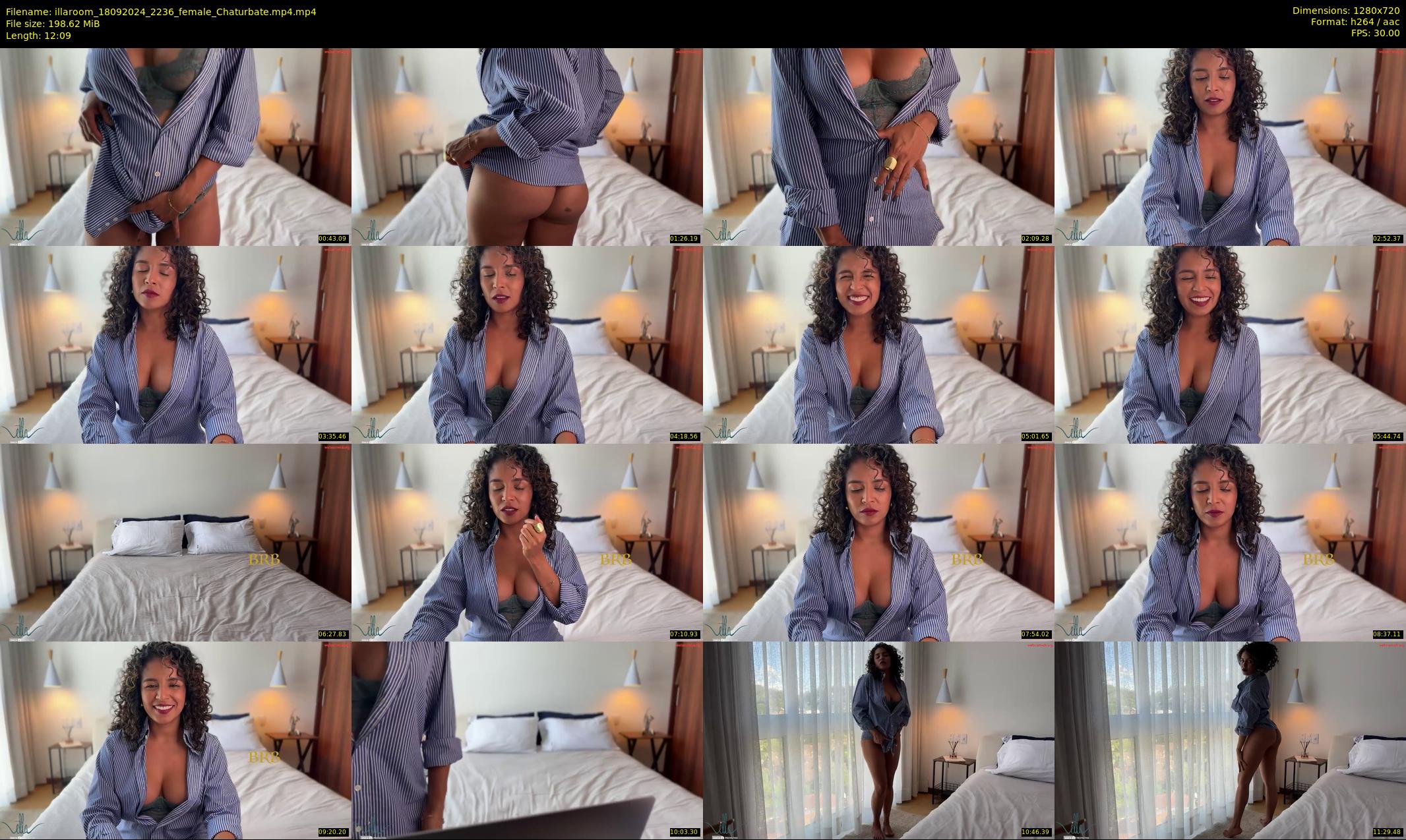 illaroom — 13 minute Chaturbate female cam show recording, 720p, Sep 18, 2024