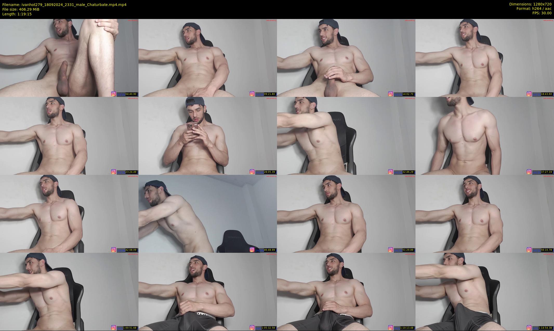 ivanhot279 — 80 minute Chaturbate male cam show recording, 720p, Sep 18, 2024