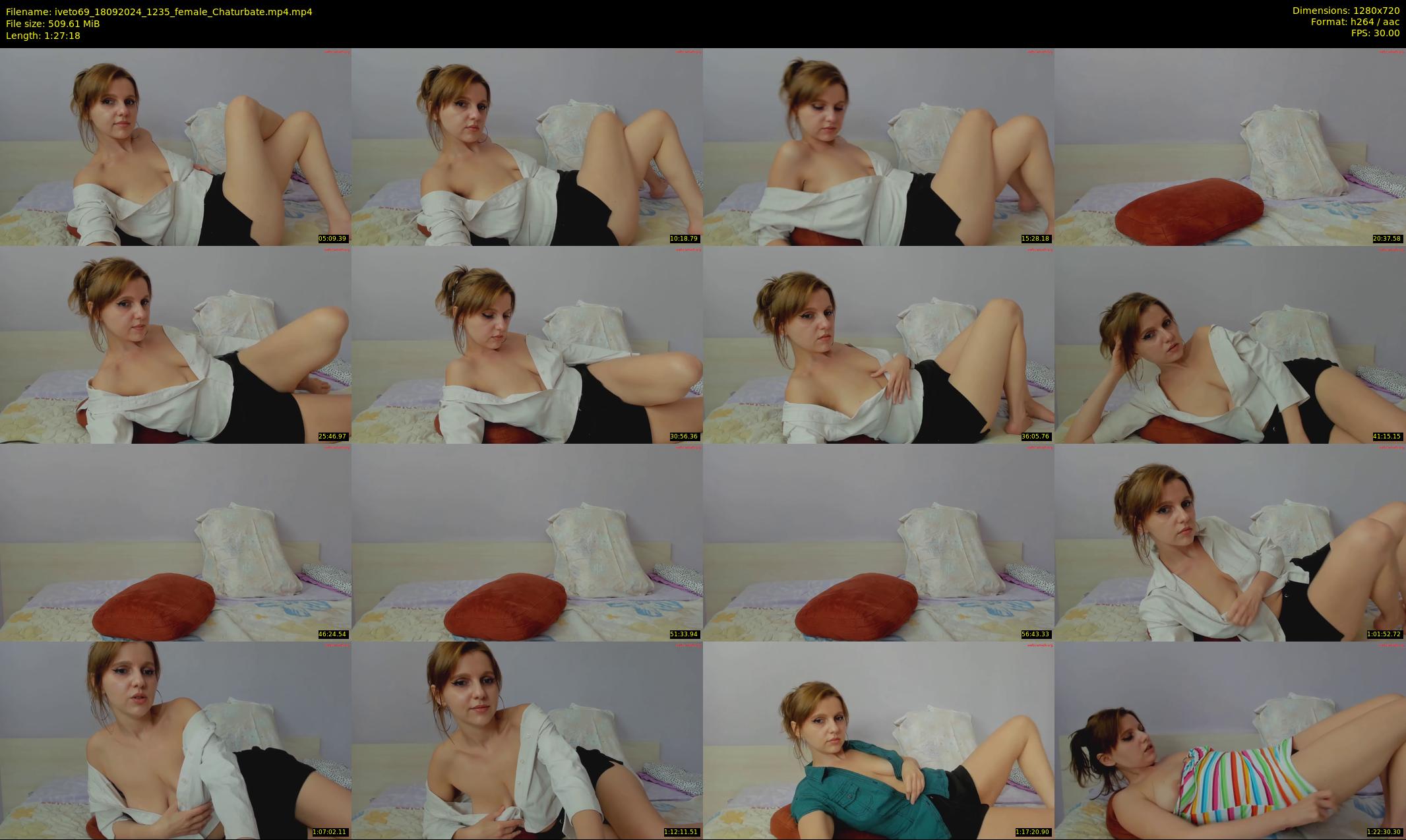 iveto69 — 88 minute Chaturbate female cam show recording, 720p, Sep 18, 2024