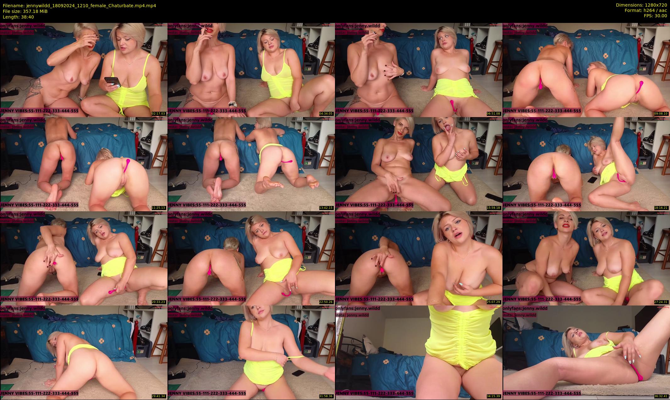 jennywildd — 39 minute Chaturbate female cam show recording, 720p, Sep 18, 2024