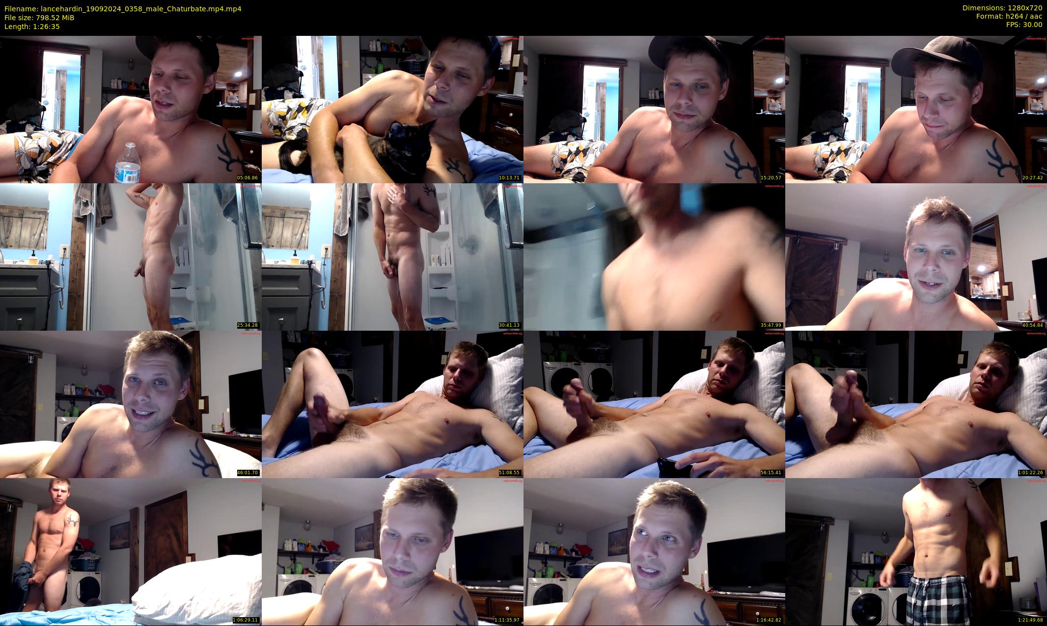 lancehardin — 87 minute Chaturbate male cam show recording, 720p, Sep 19, 2024