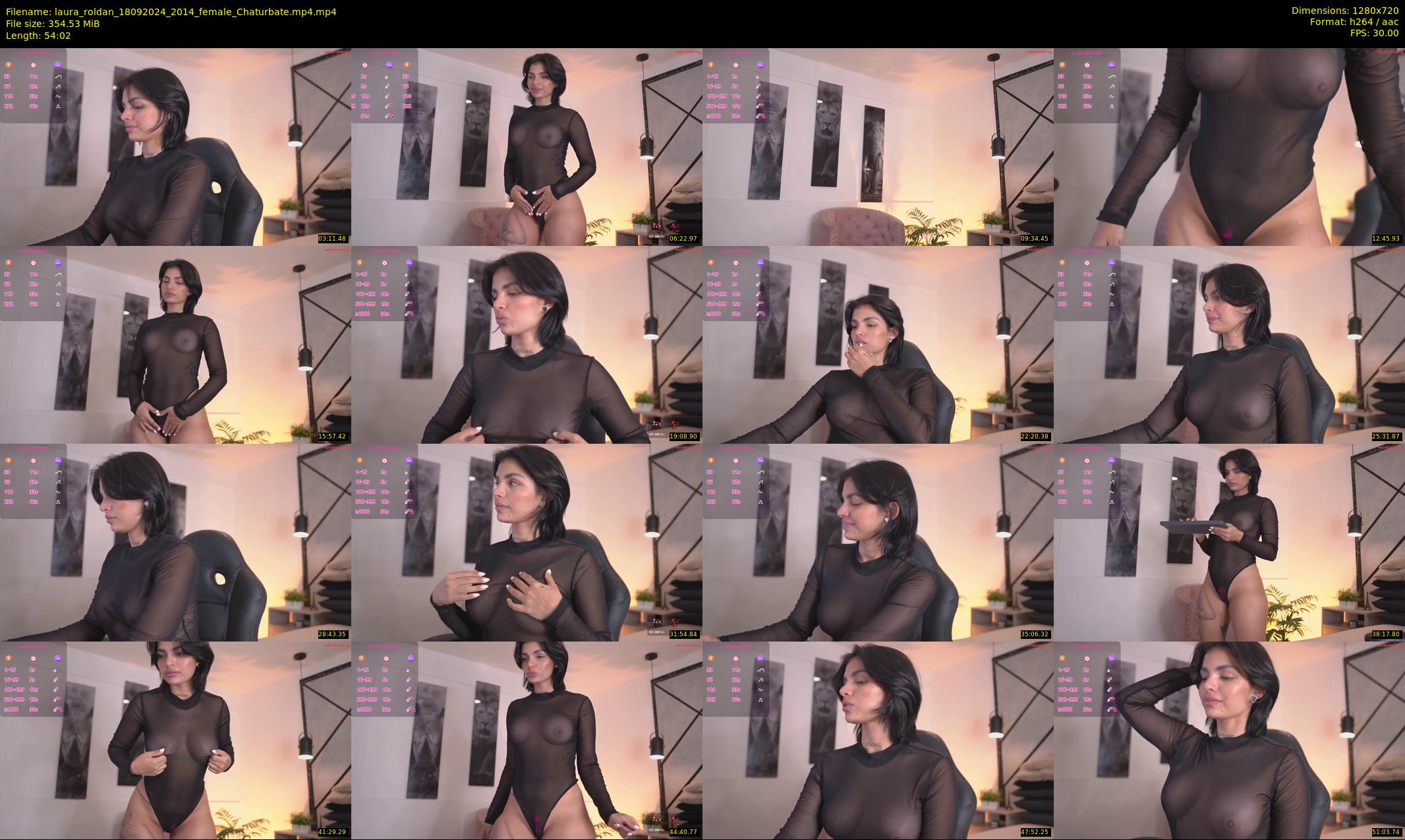 laura_roldan — 55 minute Chaturbate female cam show recording, 720p, Sep 18, 2024