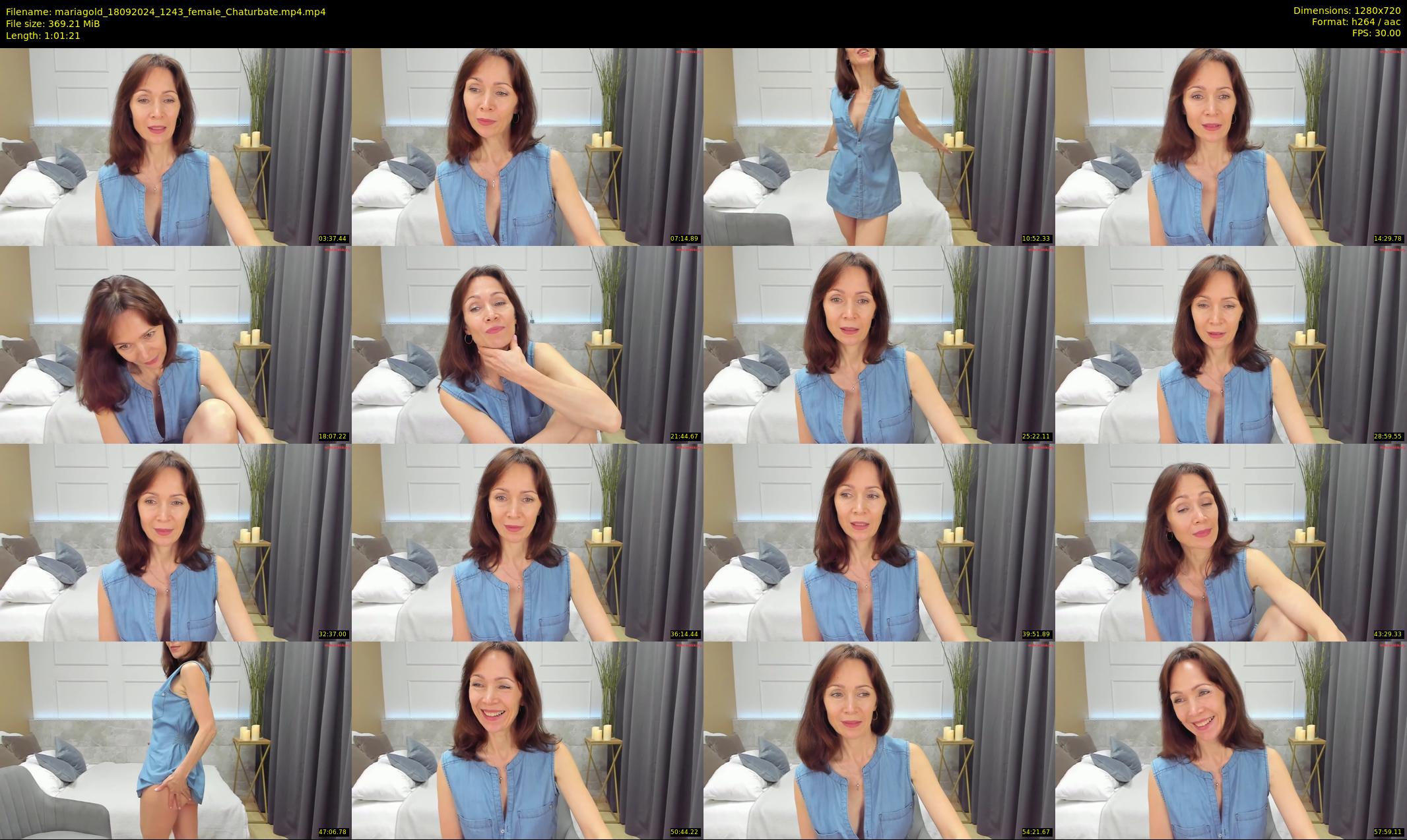 mariagold — 62 minute Chaturbate female cam show recording, 720p, Sep 18, 2024