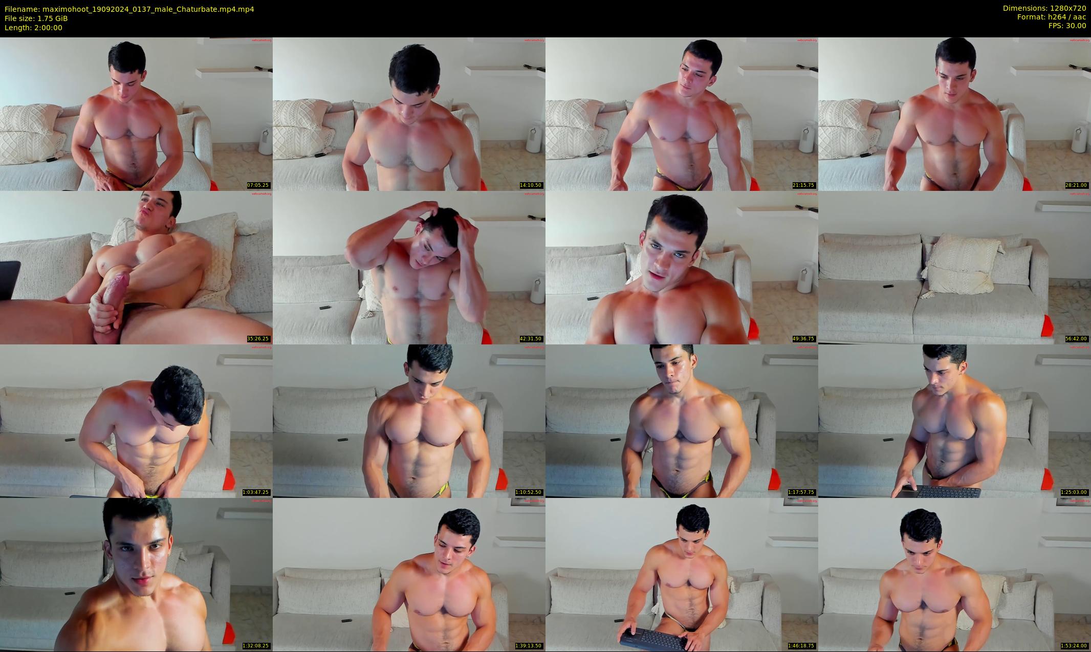 maximohoot — 120 minute Chaturbate male cam show recording, 720p, Sep 19, 2024