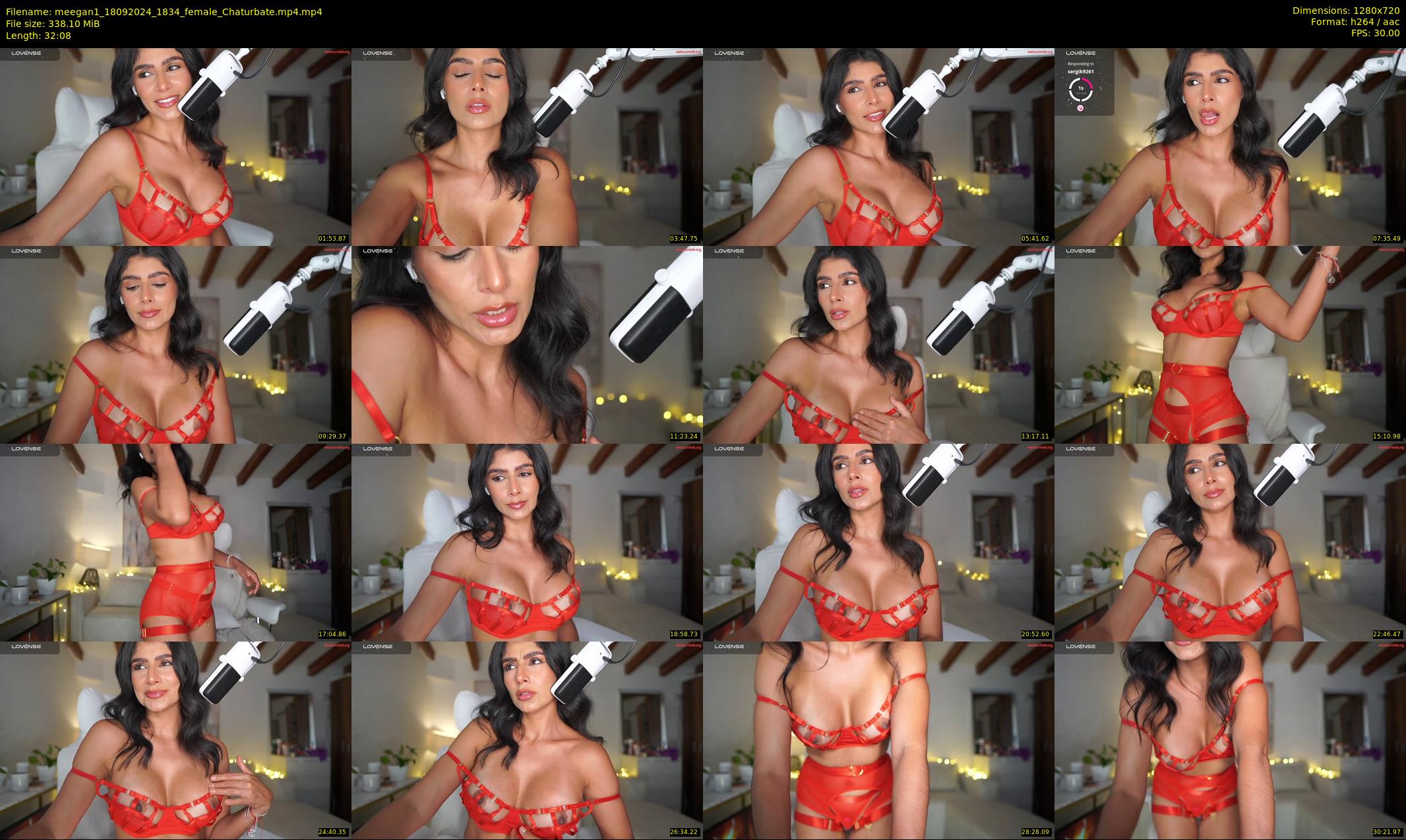 meegan1 — 33 minute Chaturbate female cam show recording, 720p, Sep 18, 2024