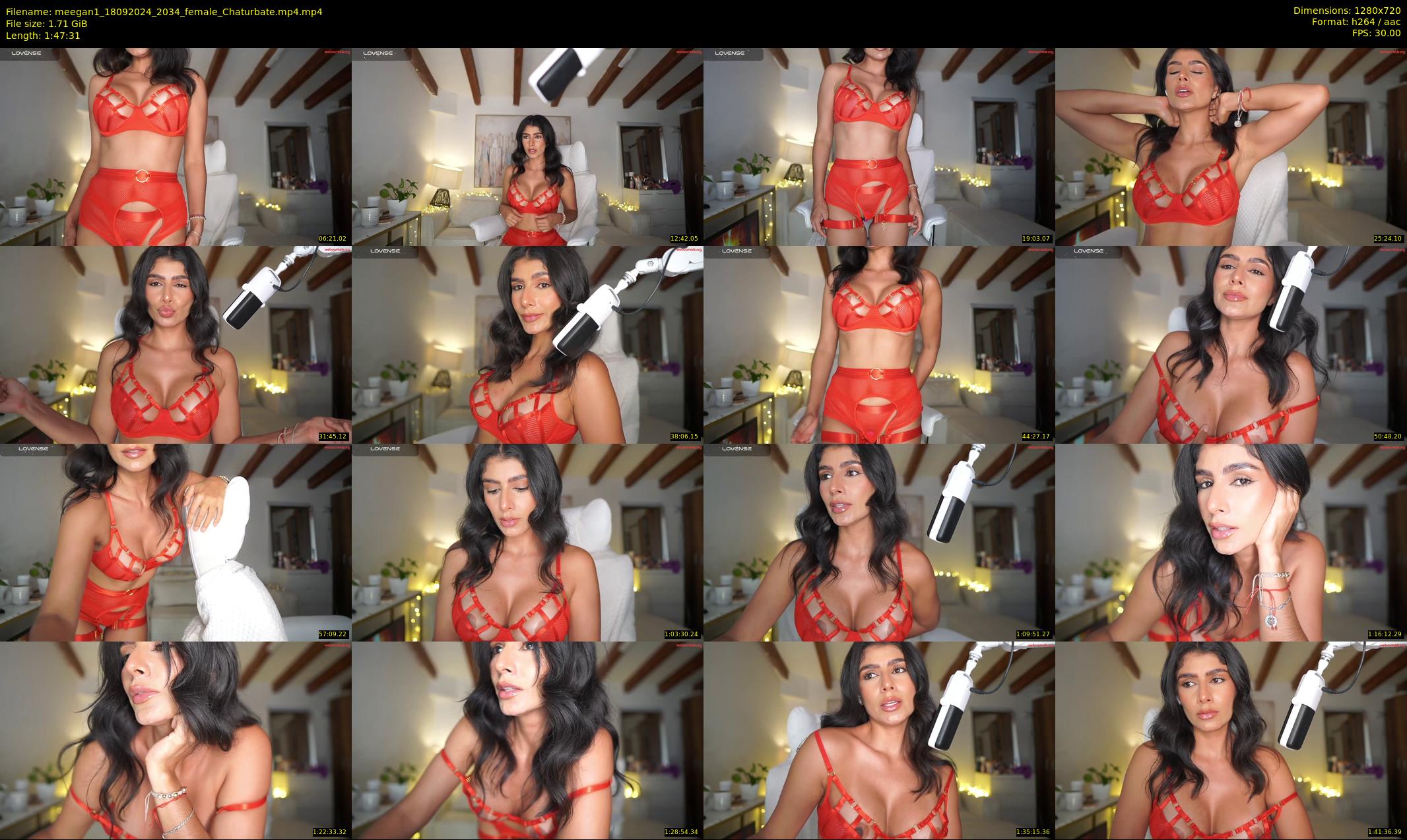 meegan1 — 108 minute Chaturbate female cam show recording, 720p, Sep 18, 2024