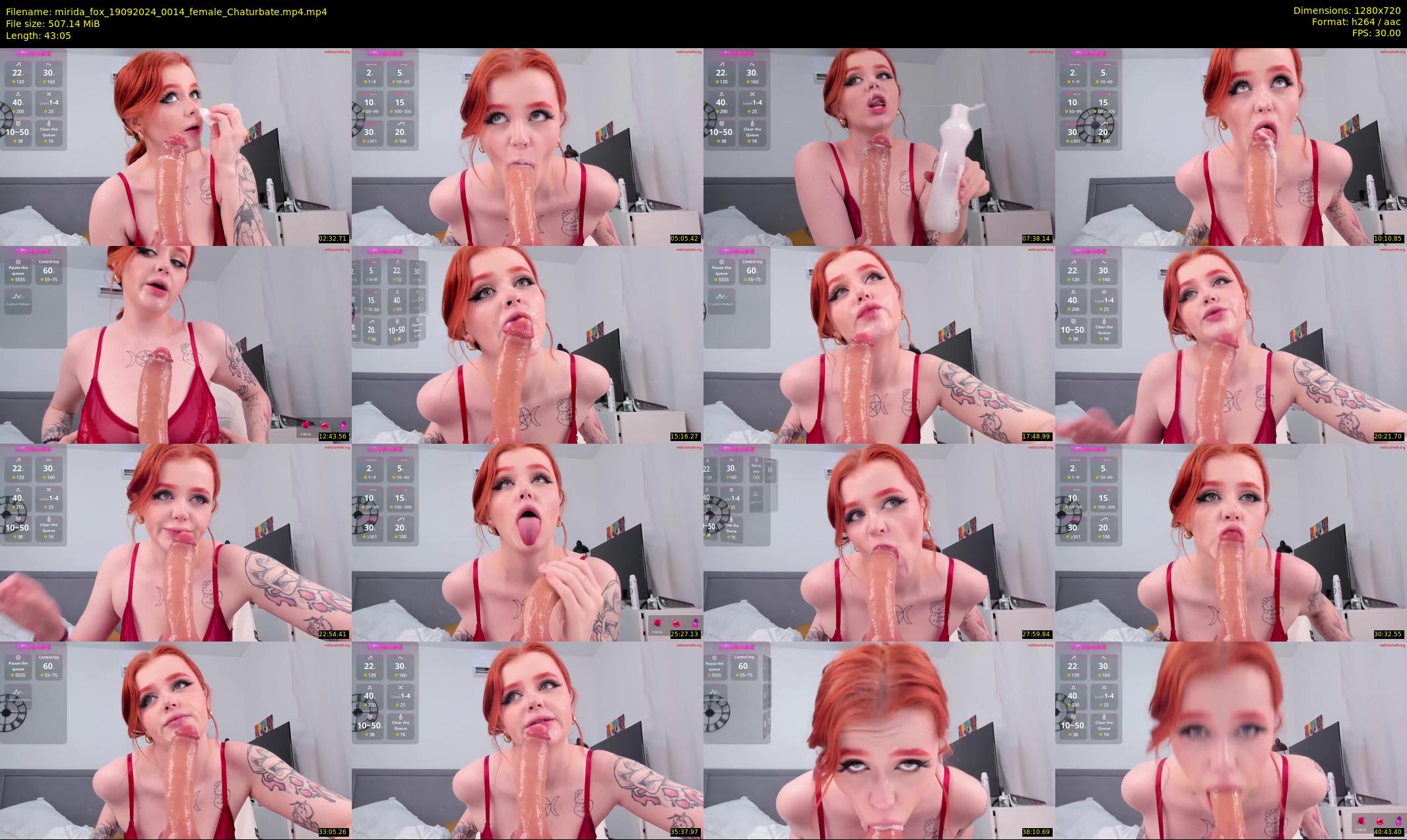 mirida_fox — 44 minute Chaturbate female cam show recording, 720p, Sep 19, 2024