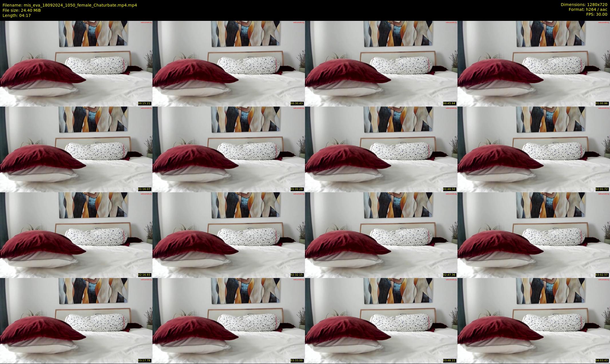 mis_eva — 5 minute Chaturbate female cam show recording, 720p, Sep 18, 2024