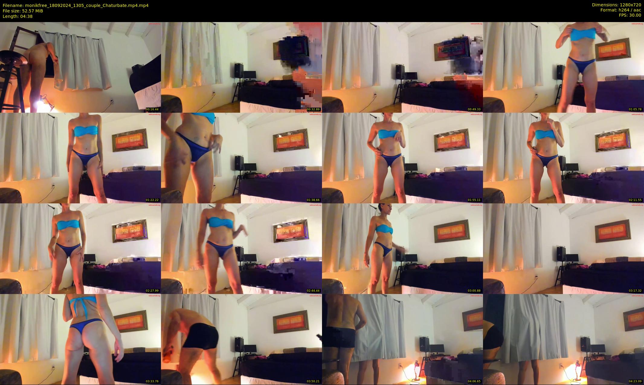 monikfree — 5 minute Chaturbate couple cam show recording, 720p, Sep 18, 2024