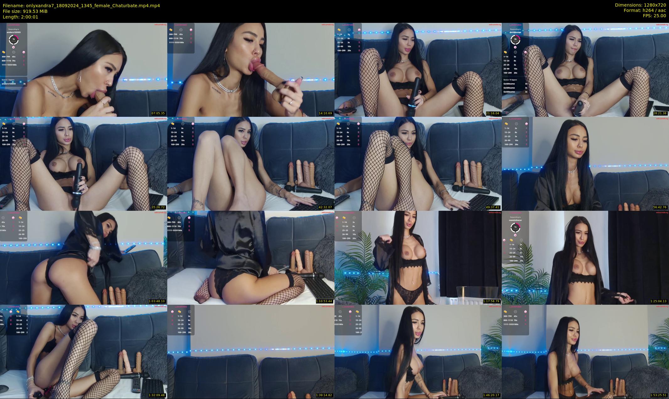 onlyxandra7 — 121 minute Chaturbate female cam show recording, 720p, Sep 18, 2024