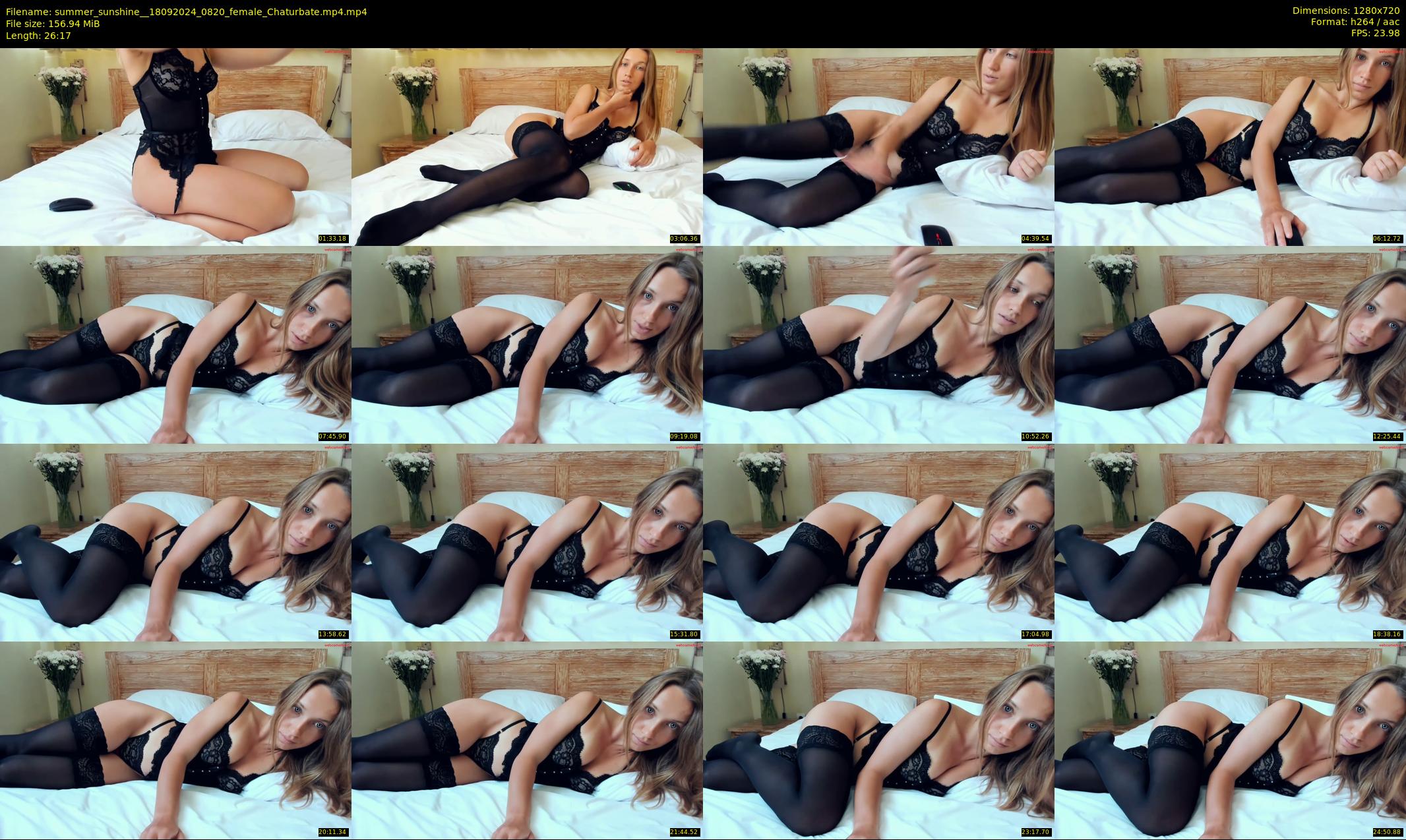 summer_sunshine_ — 27 minute Chaturbate female cam show recording, 720p, Sep 18, 2024