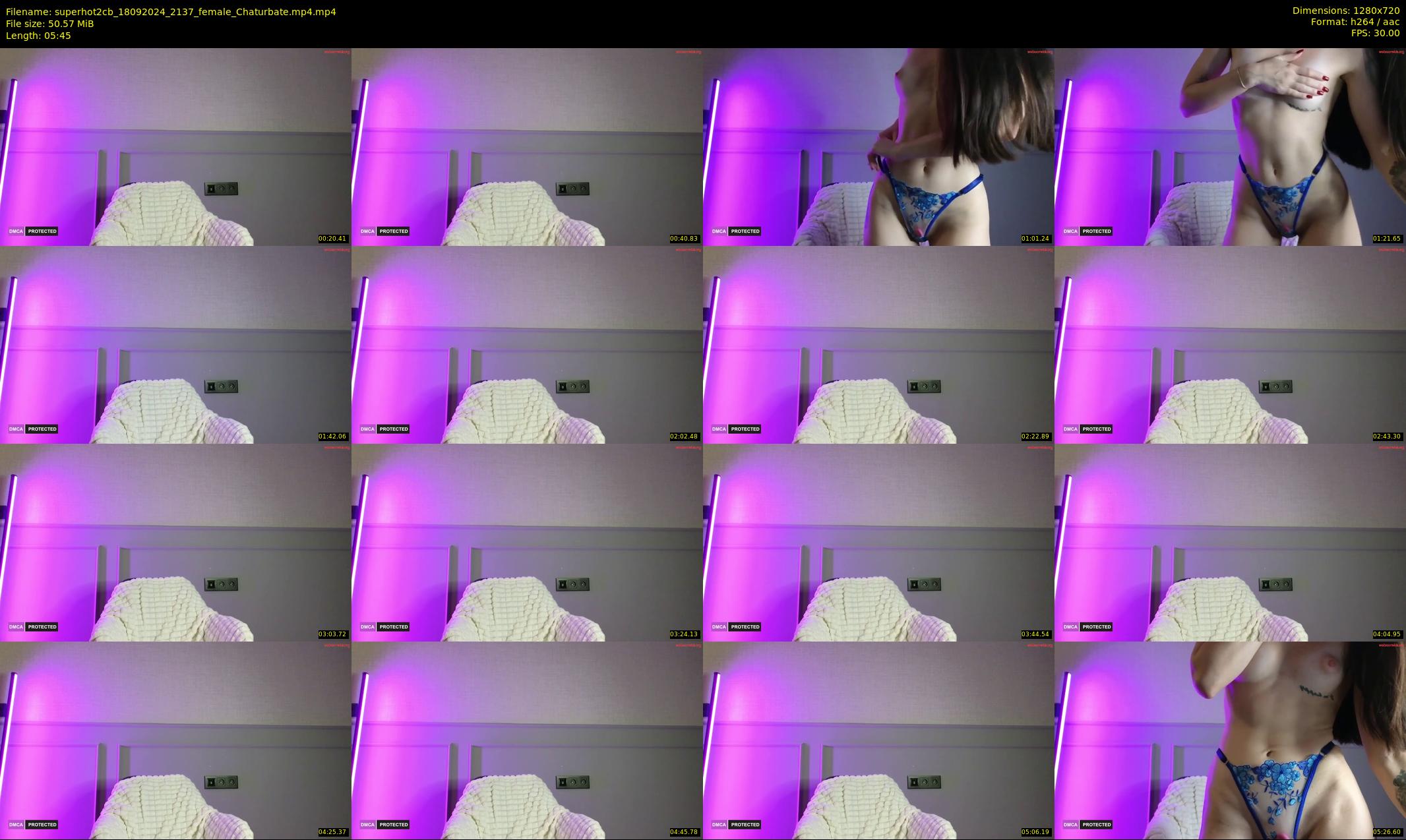 superhot2cb — 6 minute Chaturbate female cam show recording, 720p, Sep 18, 2024