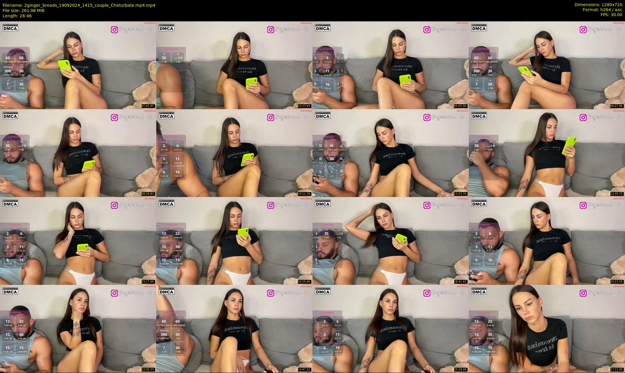 2ginger_breads — 29 minute Chaturbate couple cam show recording, 720p, Sep 19, 2024