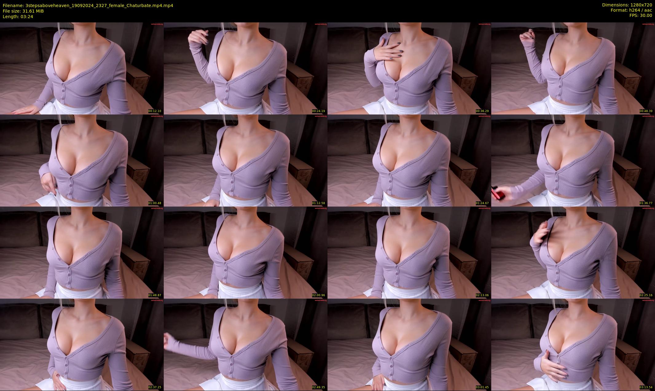 3stepsaboveheaven — 4 minute Chaturbate female cam show recording, 720p, Sep 19, 2024