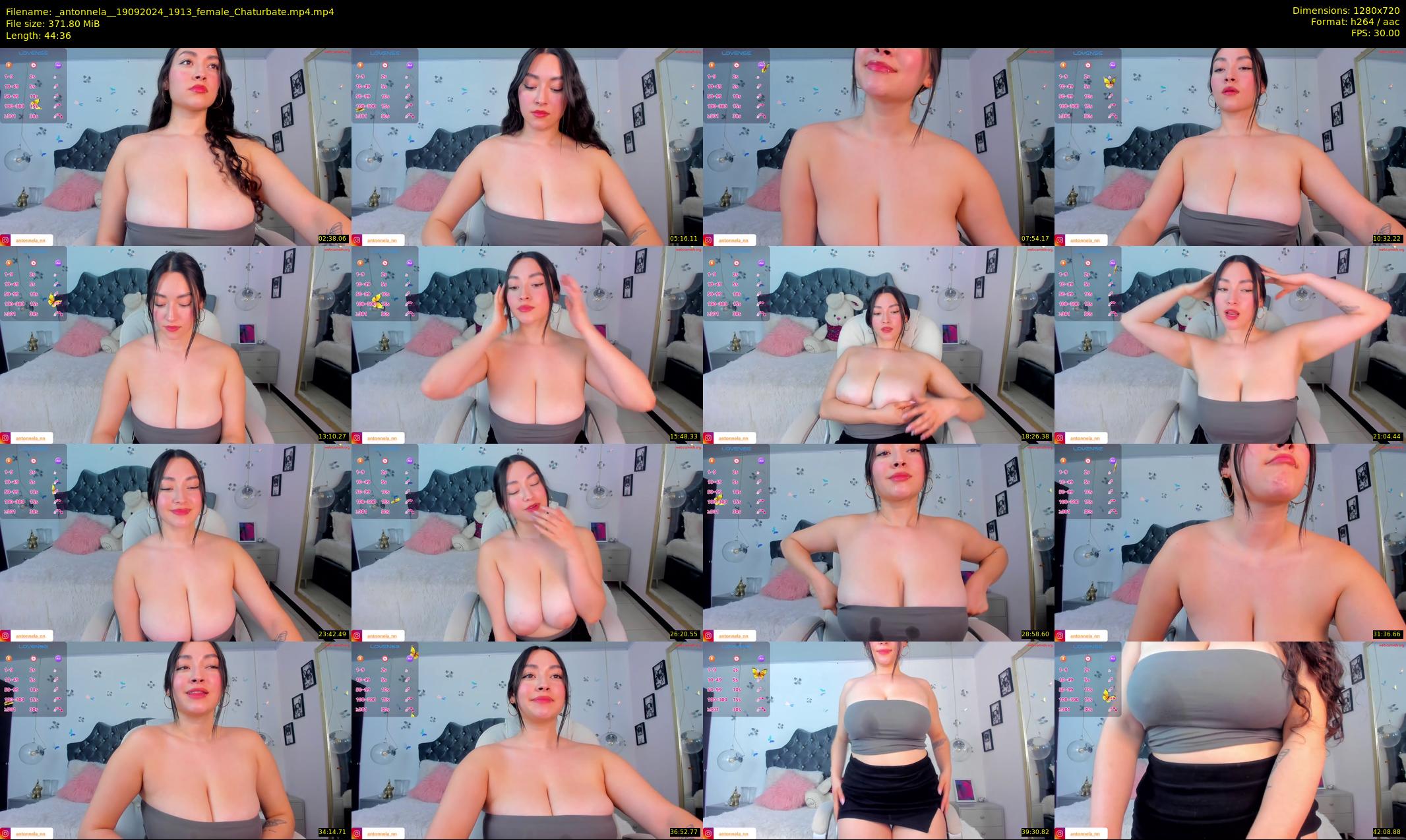 _antonnela_ — 45 minute Chaturbate female cam show recording, 720p, Sep 19, 2024
