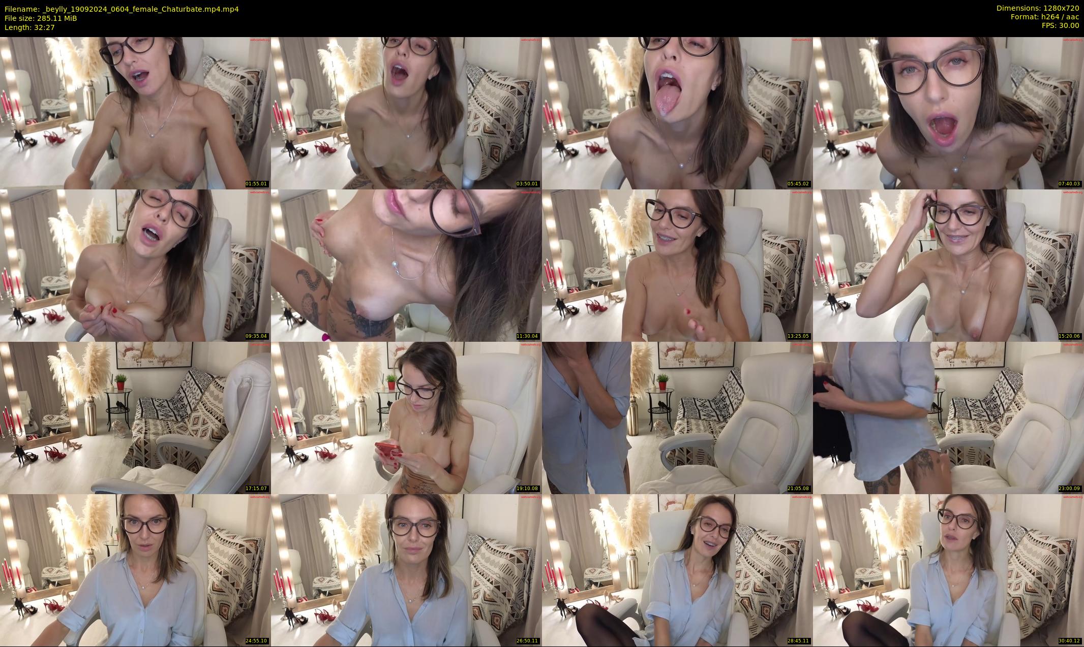 _beylly — 33 minute Chaturbate female cam show recording, 720p, Sep 19, 2024