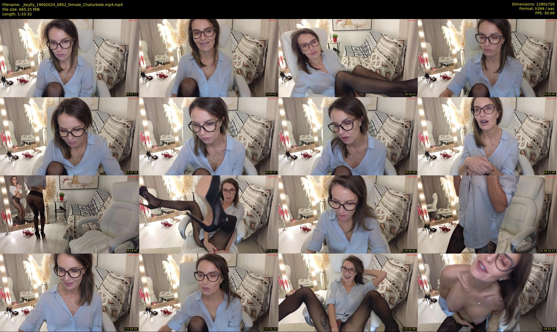 _beylly — 94 minute Chaturbate female cam show recording, 720p, Sep 19, 2024