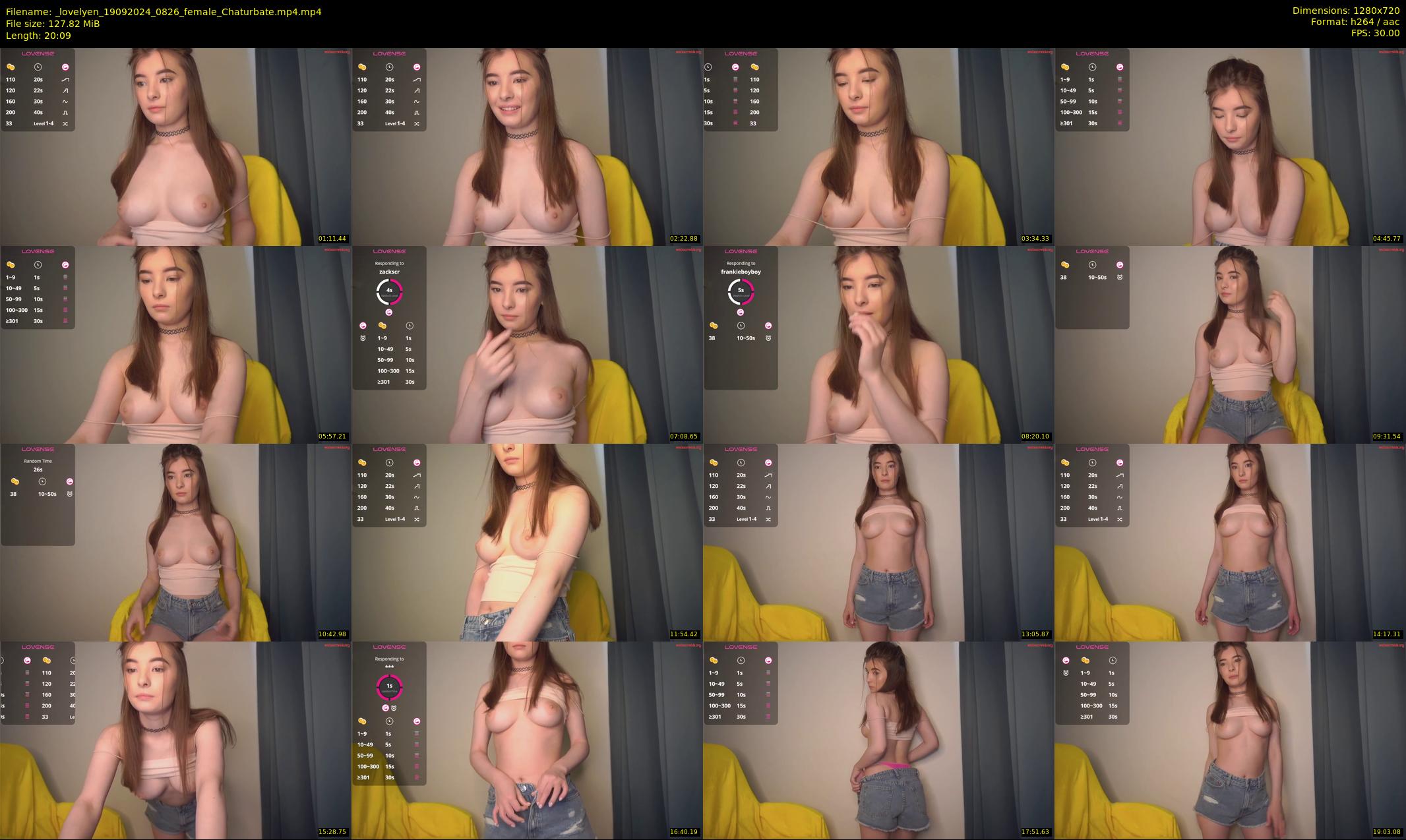 _lovelyen — 21 minute Chaturbate female cam show recording, 720p, Sep 19, 2024