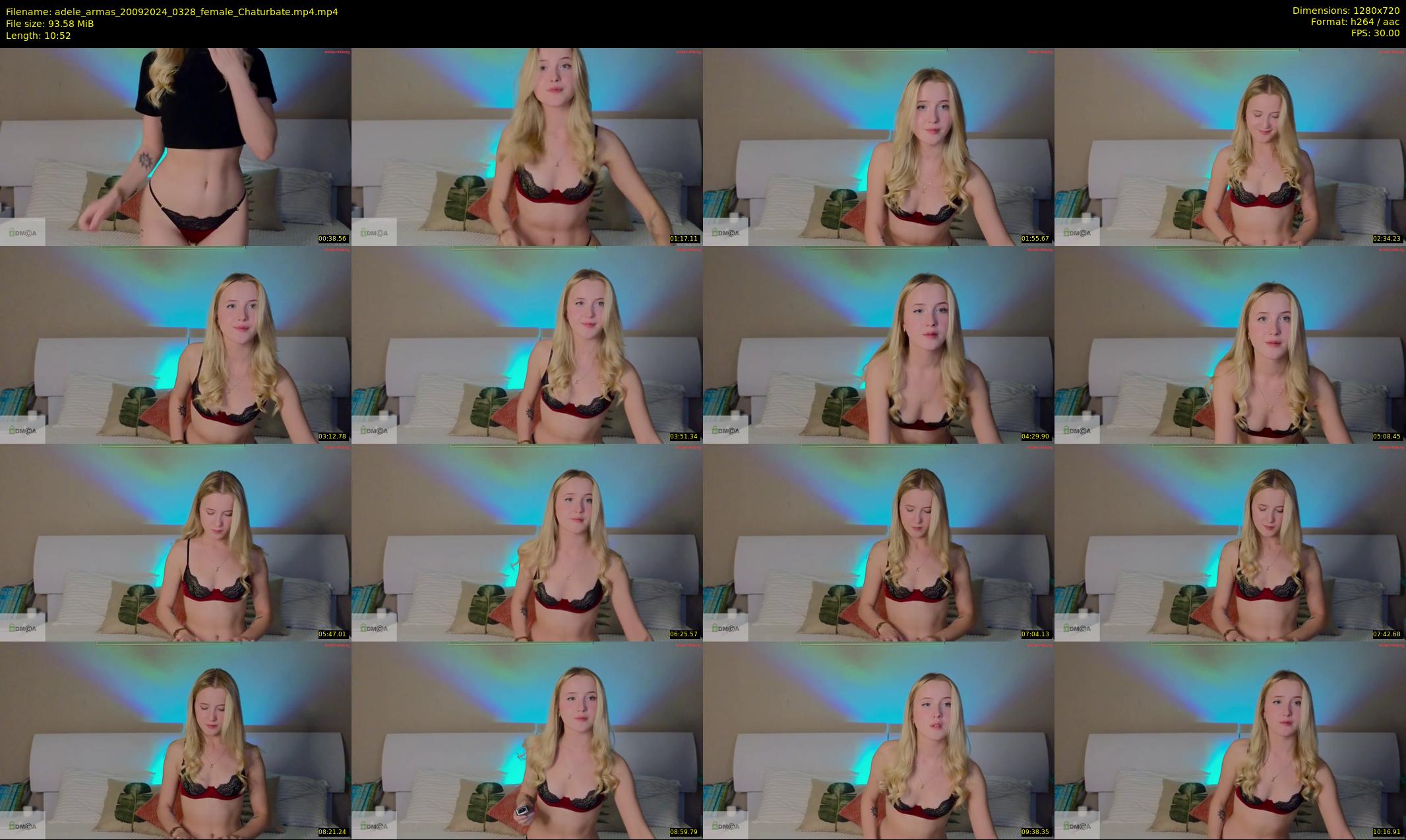 adele_armas — 11 minute Chaturbate female cam show recording, 720p, Sep 20, 2024