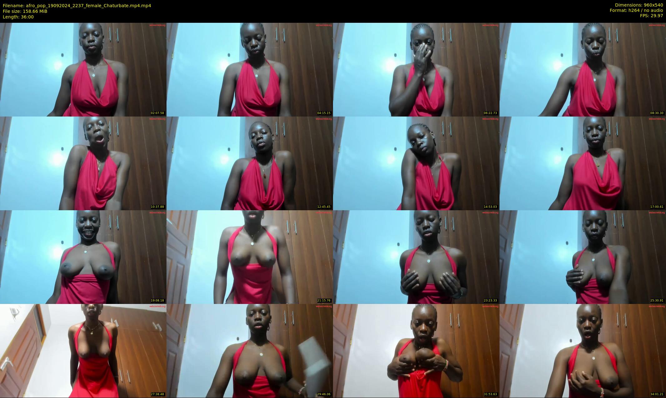 afro_pop — 36 minute Chaturbate female cam show recording, 480p, Sep 19, 2024