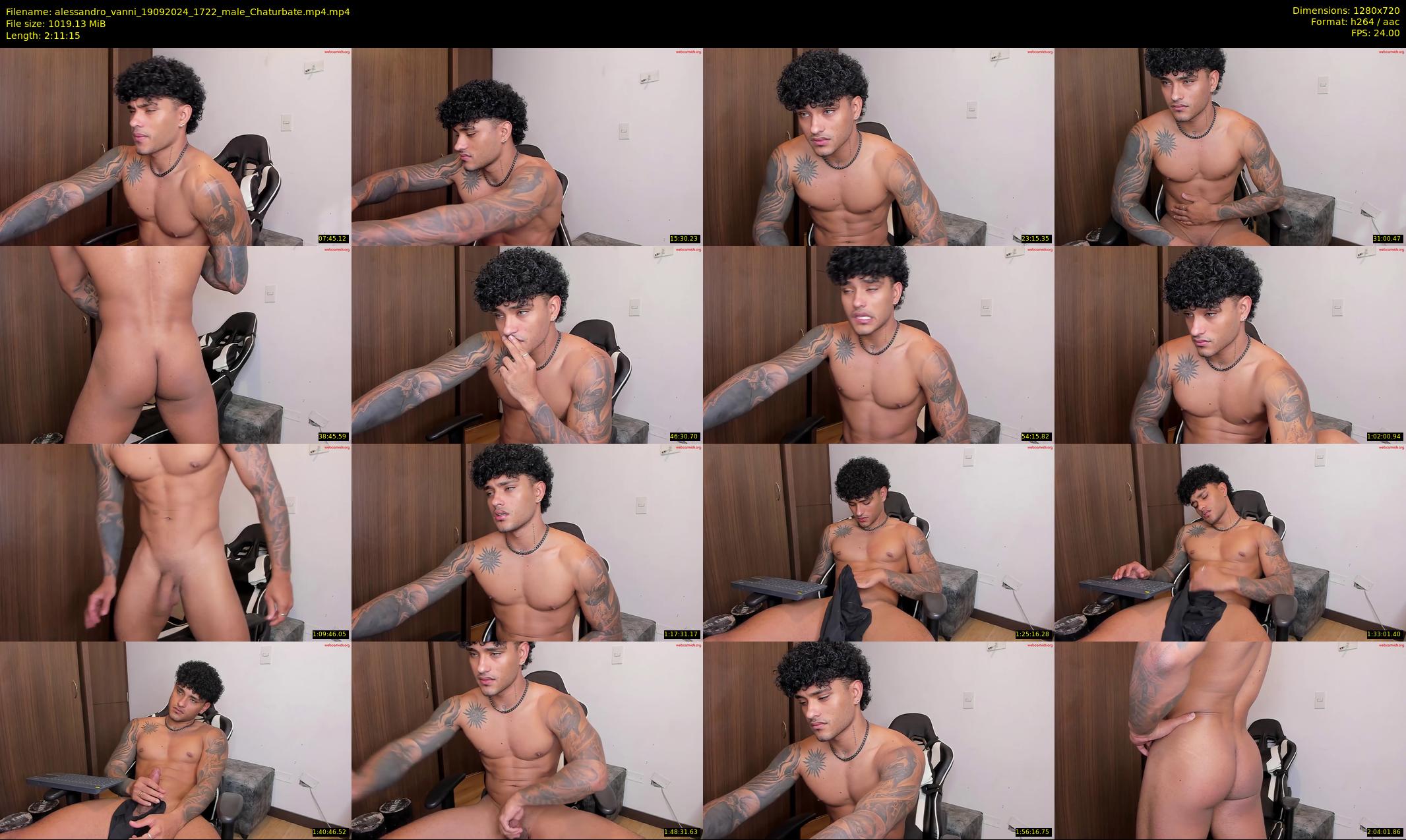 alessandro_vanni — 132 minute Chaturbate male cam show recording, 720p, Sep 19, 2024