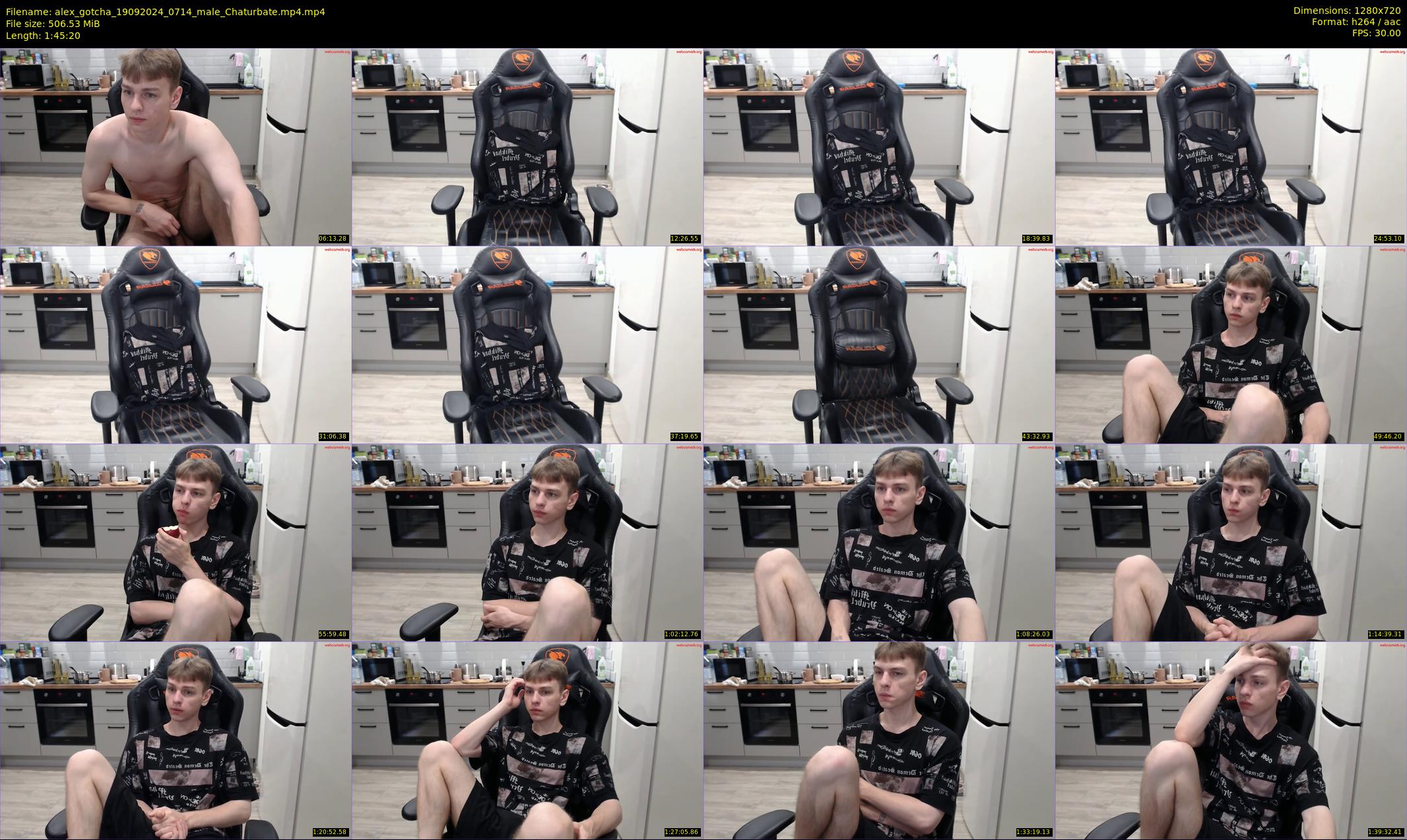 alex_gotcha — 106 minute Chaturbate male cam show recording, 720p, Sep 19, 2024