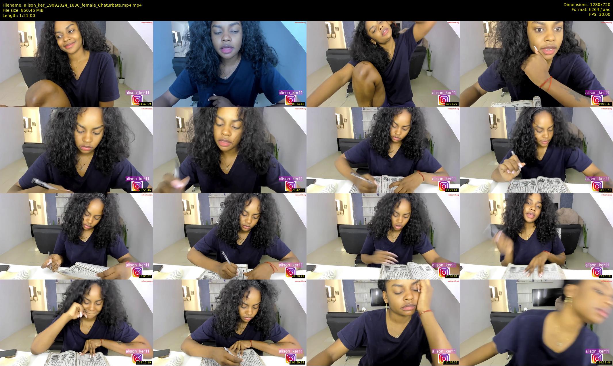 alison_ker — 81 minute Chaturbate female cam show recording, 720p, Sep 19, 2024