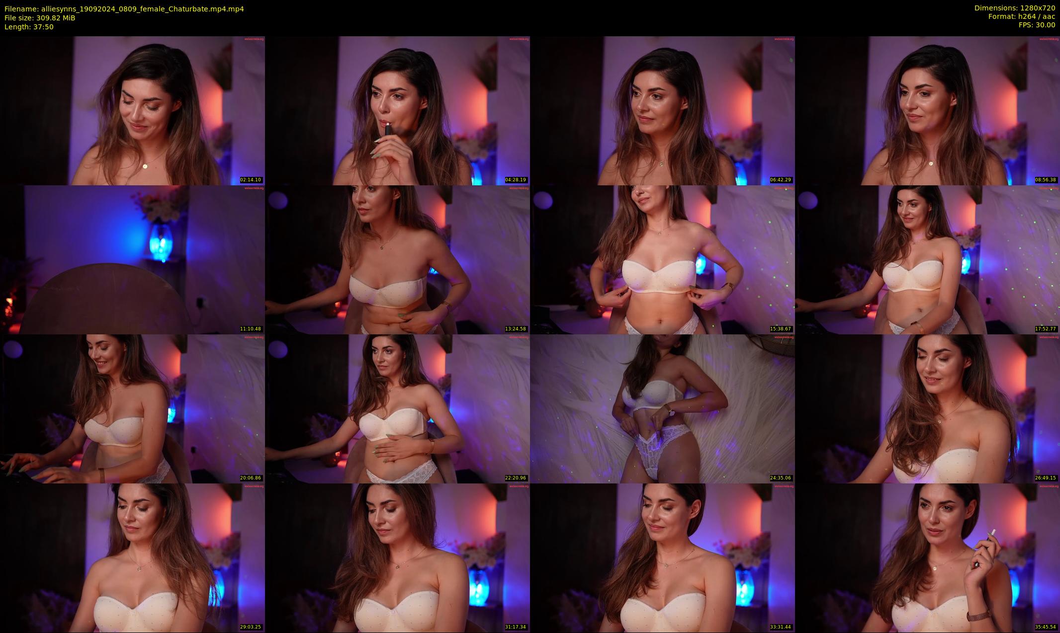 alliesynns — 38 minute Chaturbate female cam show recording, 720p, Sep 19, 2024