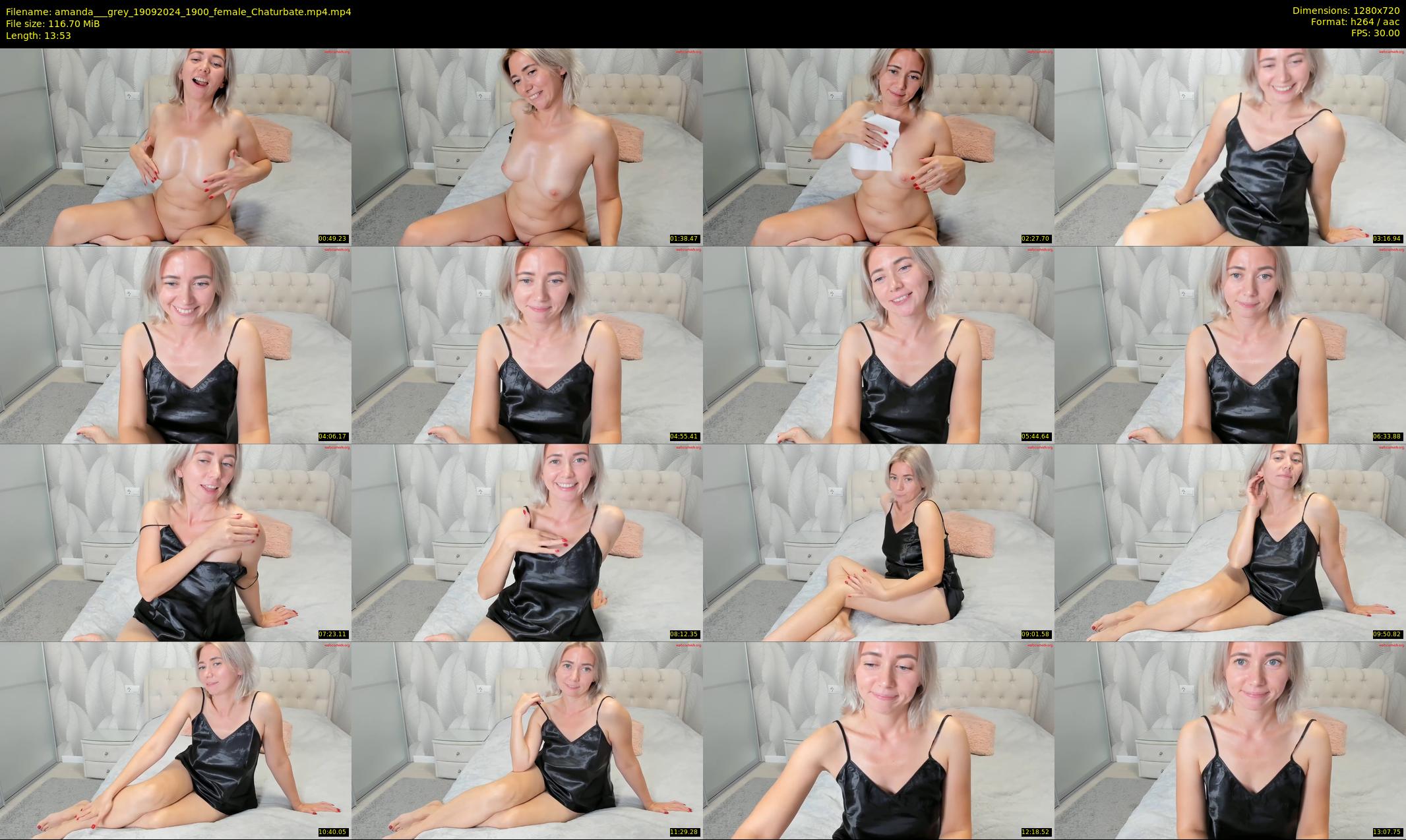 amanda___grey — 14 minute Chaturbate female cam show recording, 720p, Sep 19, 2024