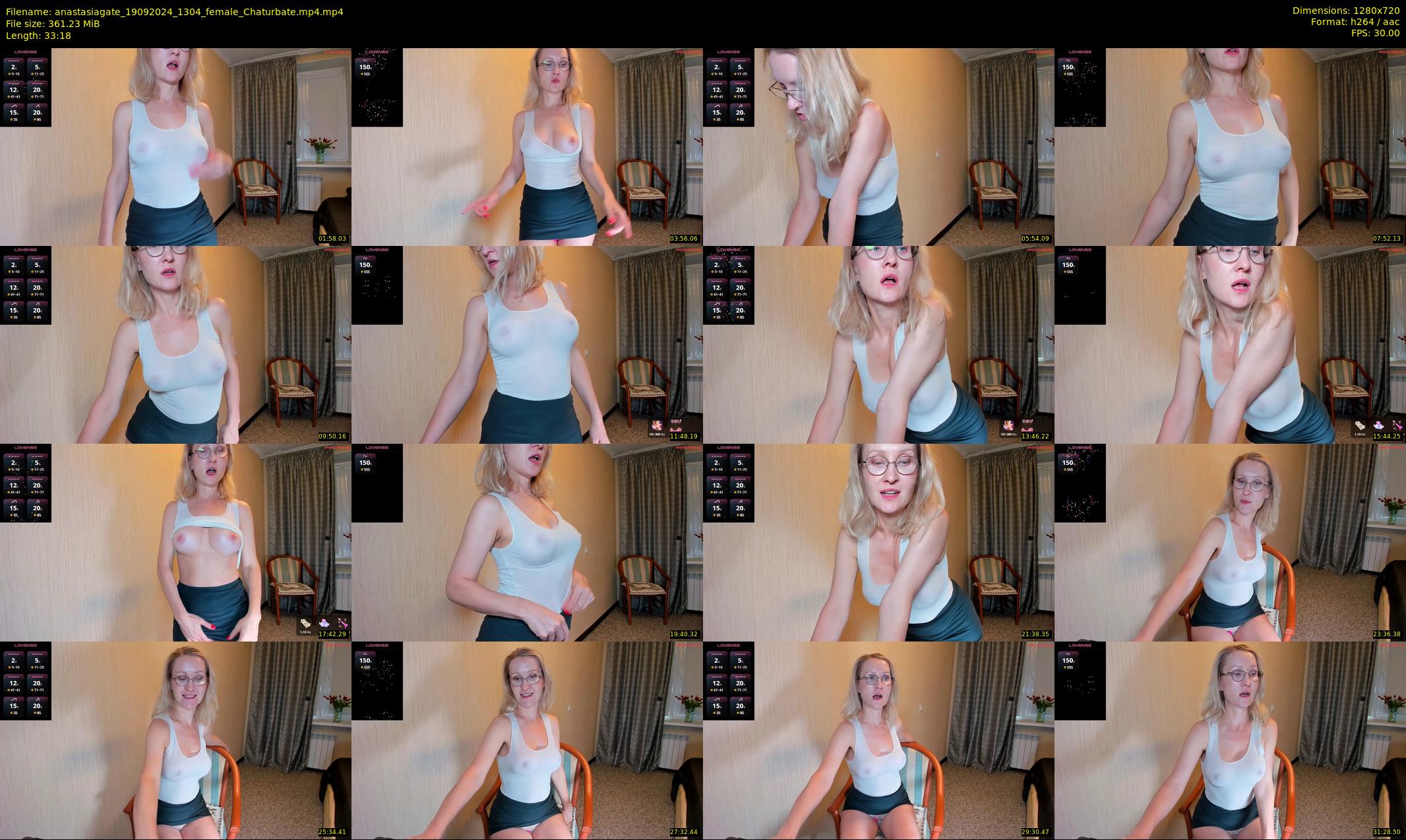 anastasiagate — 34 minute Chaturbate female cam show recording, 720p, Sep 19, 2024