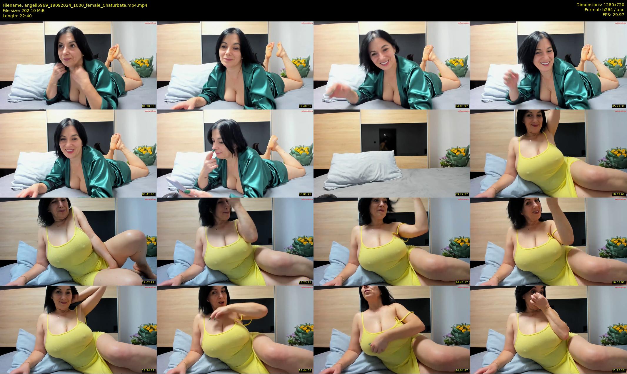 angell6969 — 23 minute Chaturbate female cam show recording, 720p, Sep 19, 2024