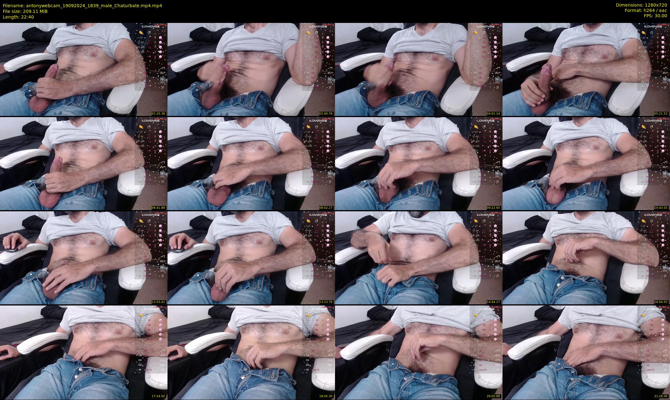antonywebcam — 23 minute Chaturbate male cam show recording, 720p, Sep 19, 2024