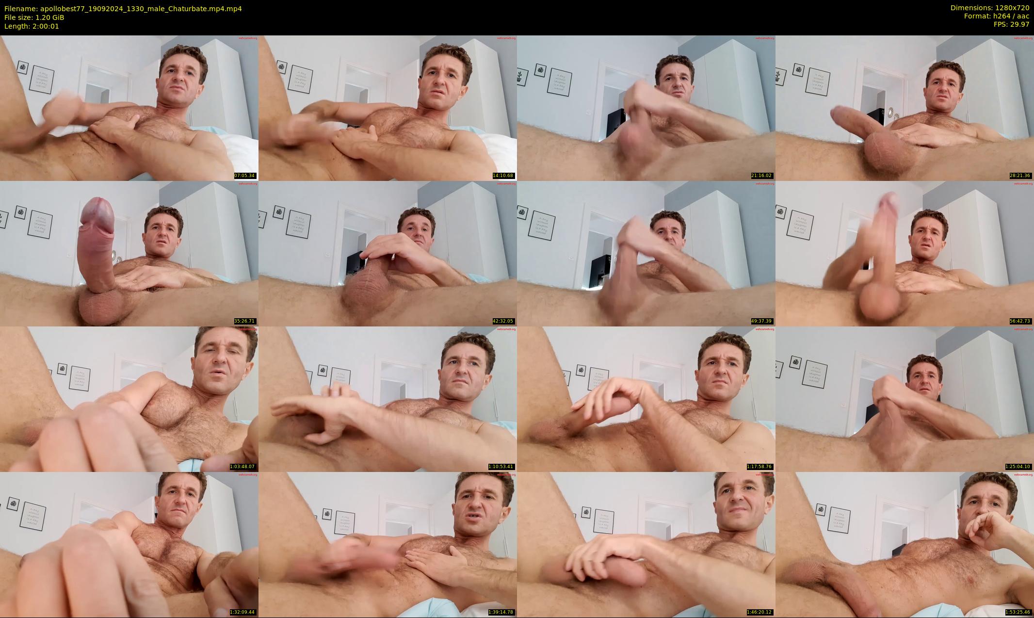 apollobest77 — 121 minute Chaturbate male cam show recording, 720p, Sep 19, 2024