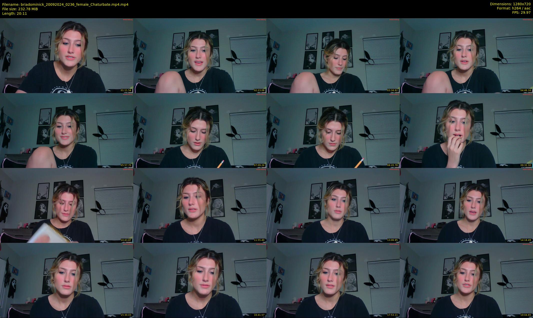 briadominick — 21 minute Chaturbate couple cam show recording, 720p, Sep 20, 2024