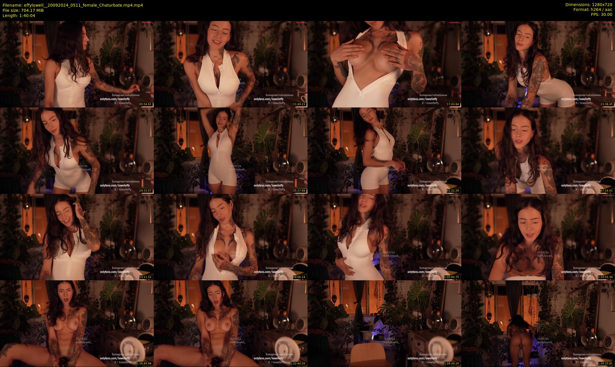effylowell_ — 101 minute Chaturbate female cam show recording, 720p, Sep 20, 2024