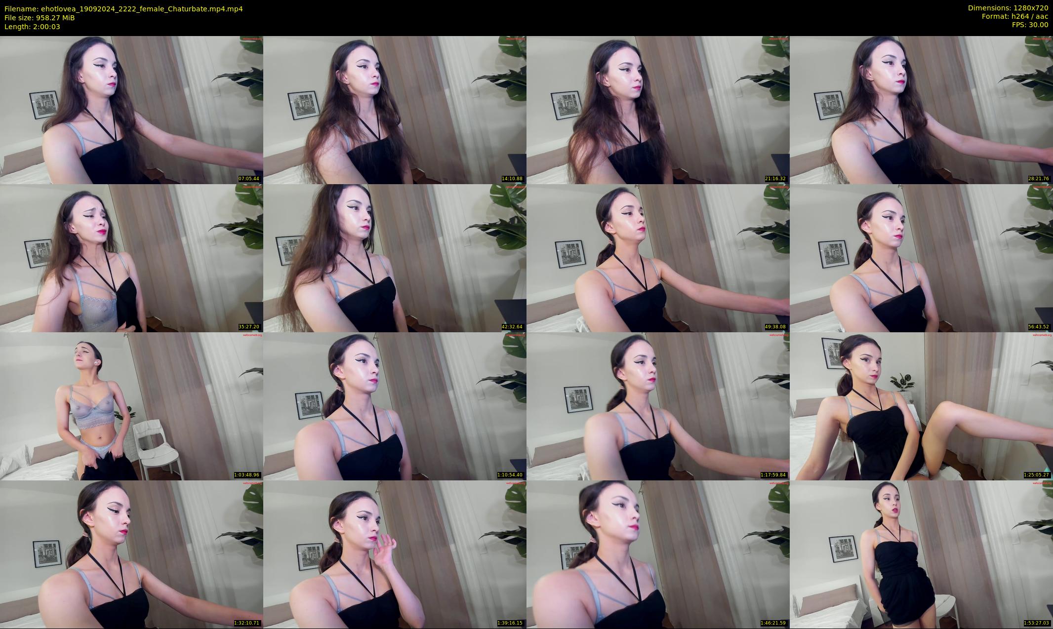 ehotlovea — 121 minute Chaturbate female cam show recording, 720p, Sep 19, 2024