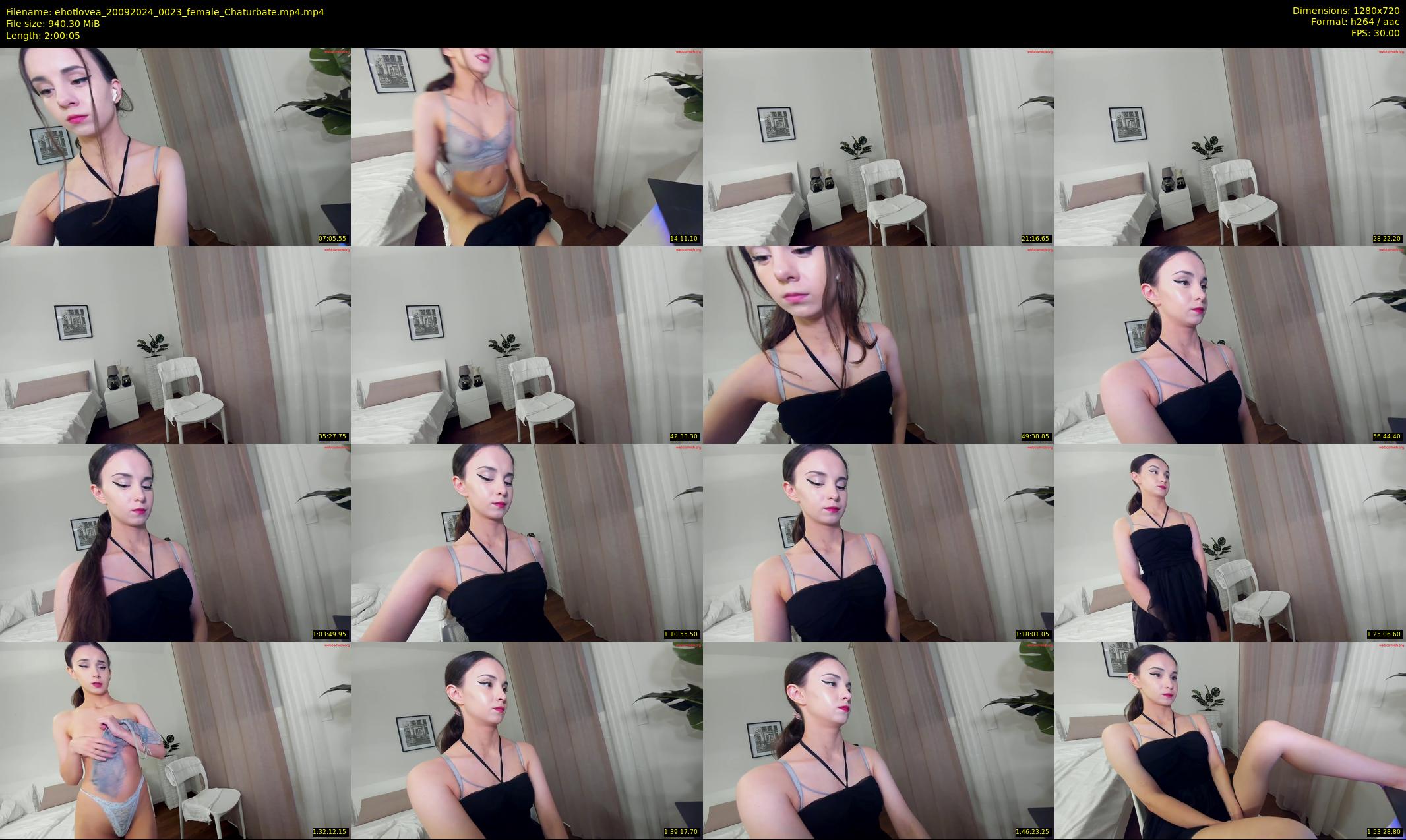 ehotlovea — 121 minute Chaturbate female cam show recording, 720p, Sep 20, 2024