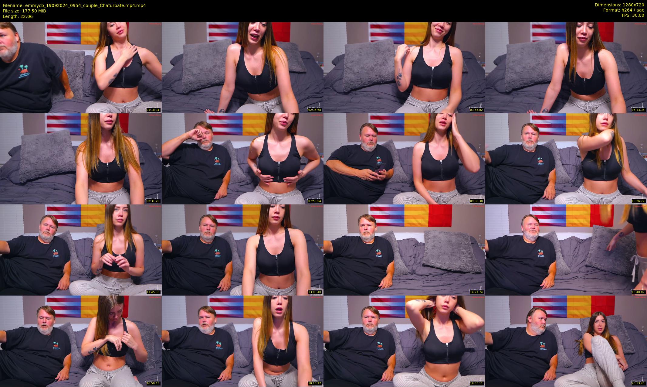 emmycb — 23 minute Chaturbate female cam show recording, 720p, Sep 19, 2024